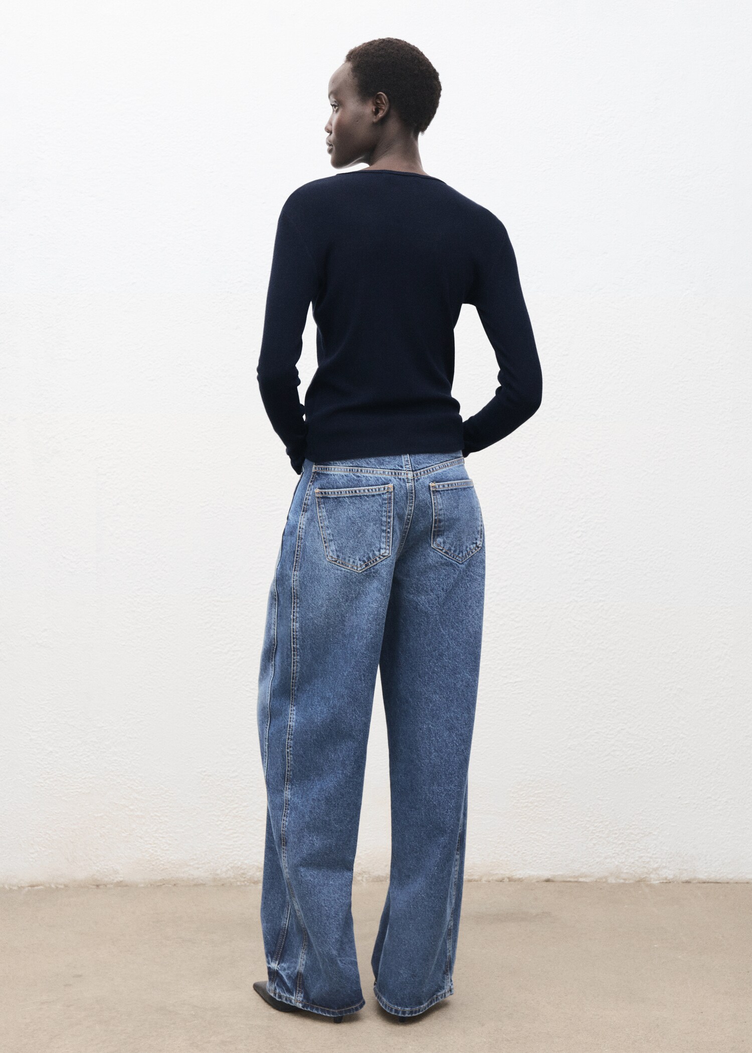 Long sleeve T-shirt - Reverse of the article