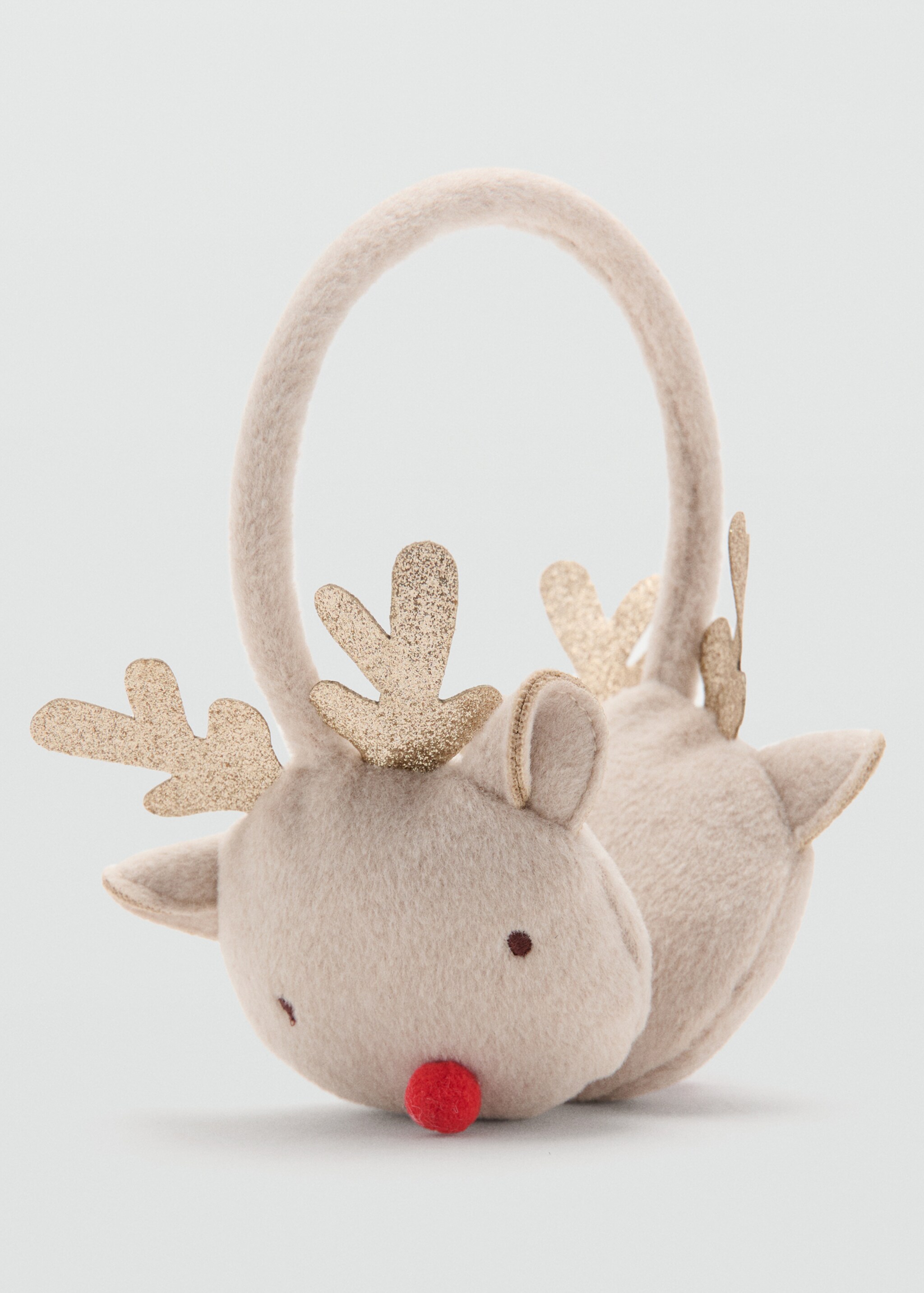 reindeer earmuffs - Medium plane, Sand. Ref: 17077810-00.