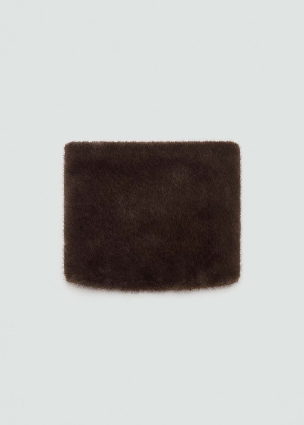 Faux-fur snood