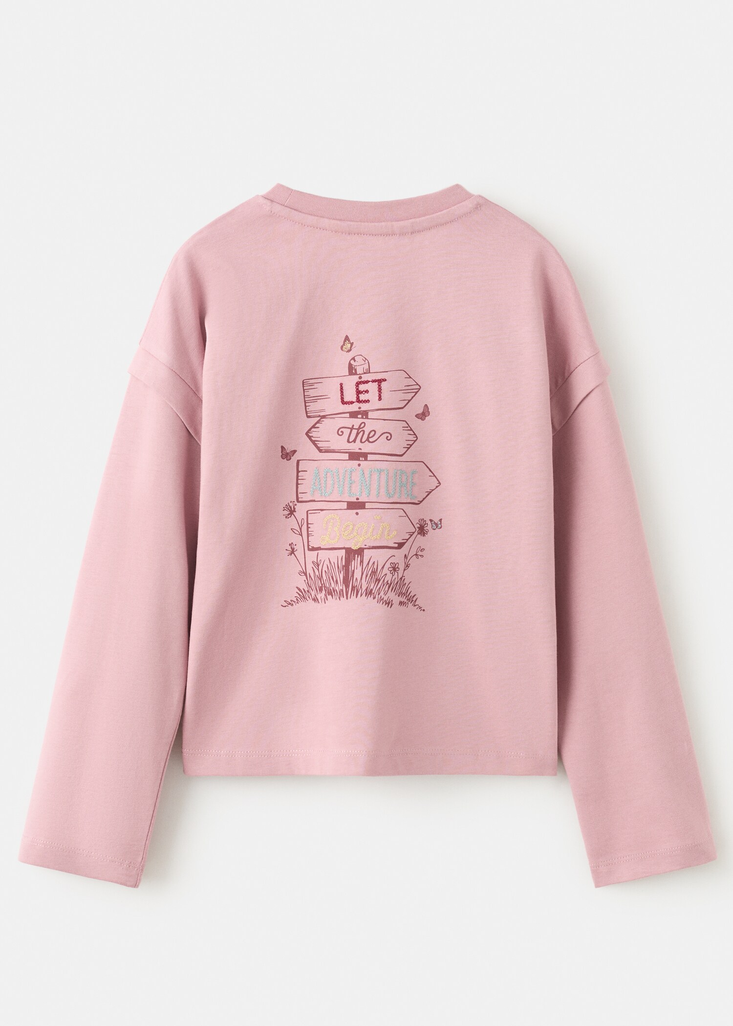 T-shirt follow - Reverse of the article