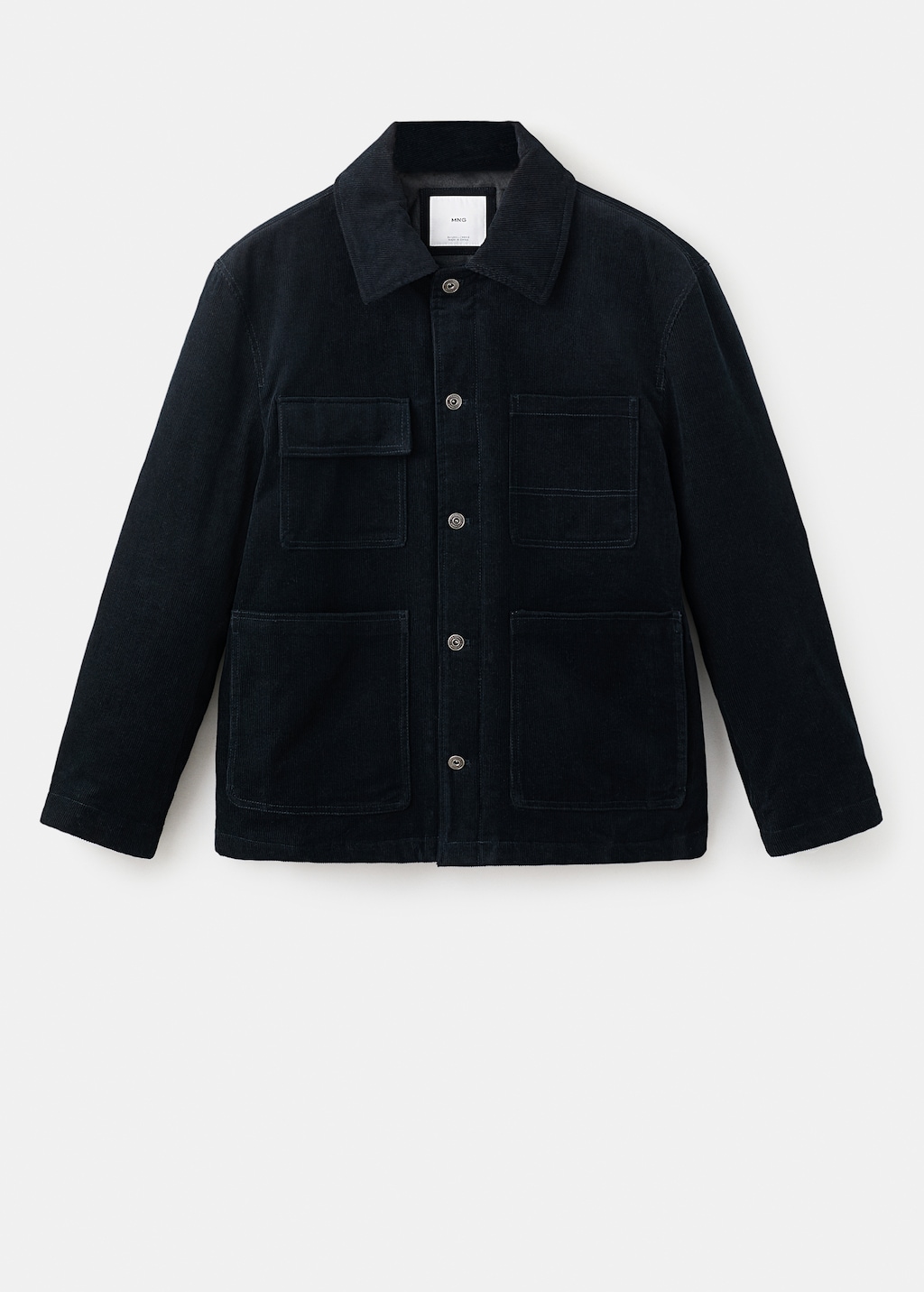 Corduroy jacket with pockets