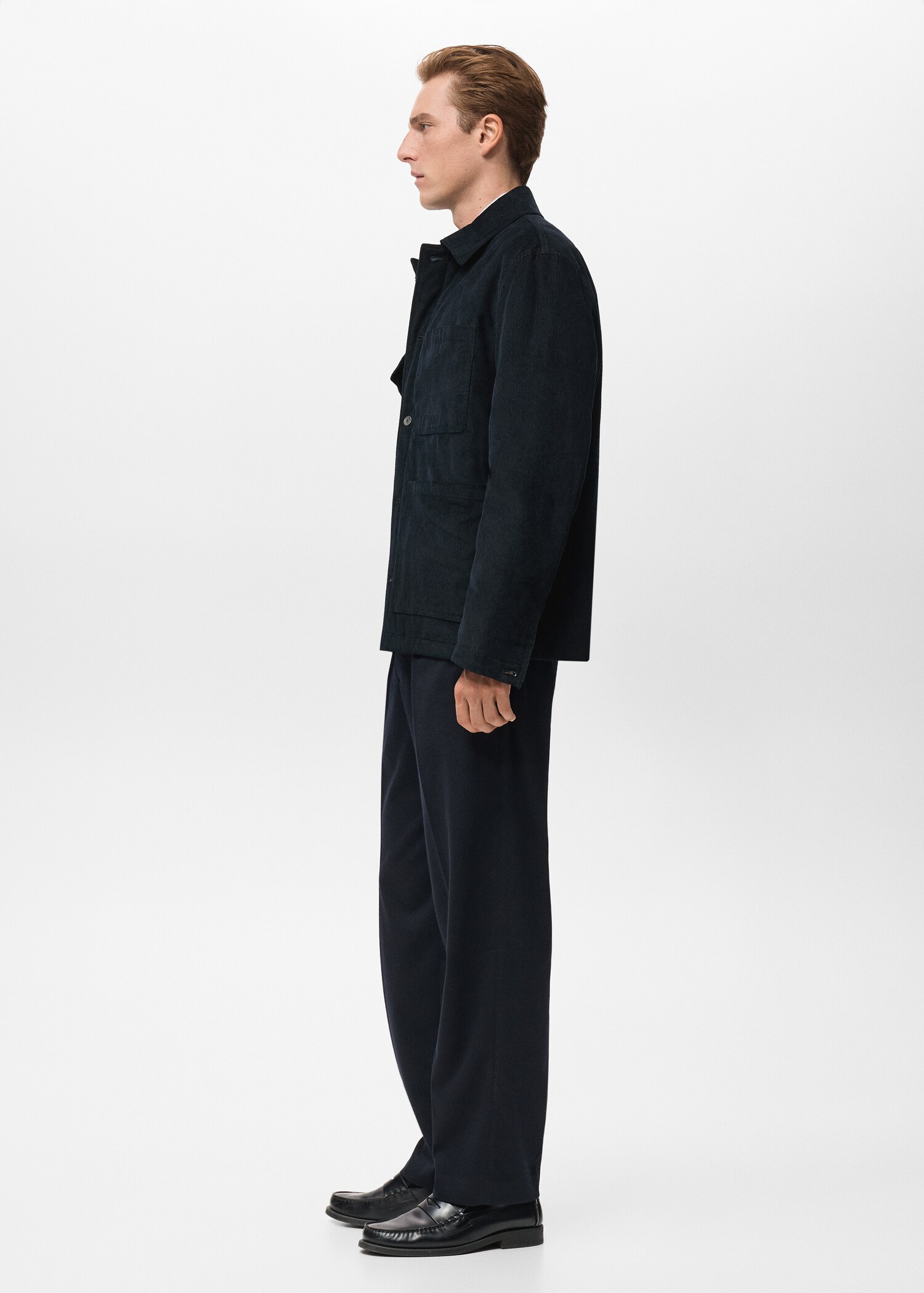 Corduroy Jacket with Pockets - Details of the article 2