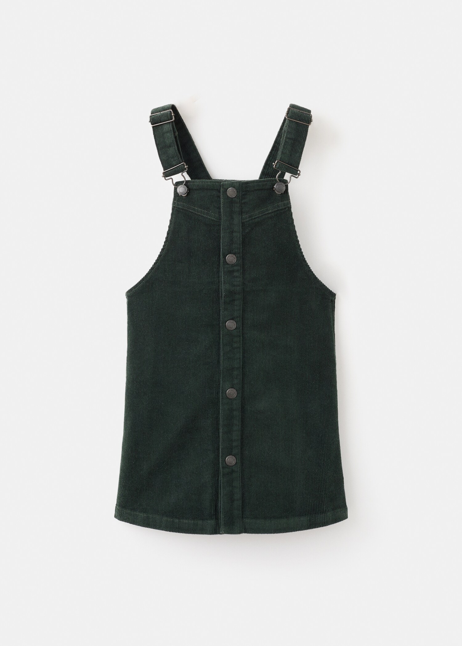 Corduroy pinafore dress - Article without model