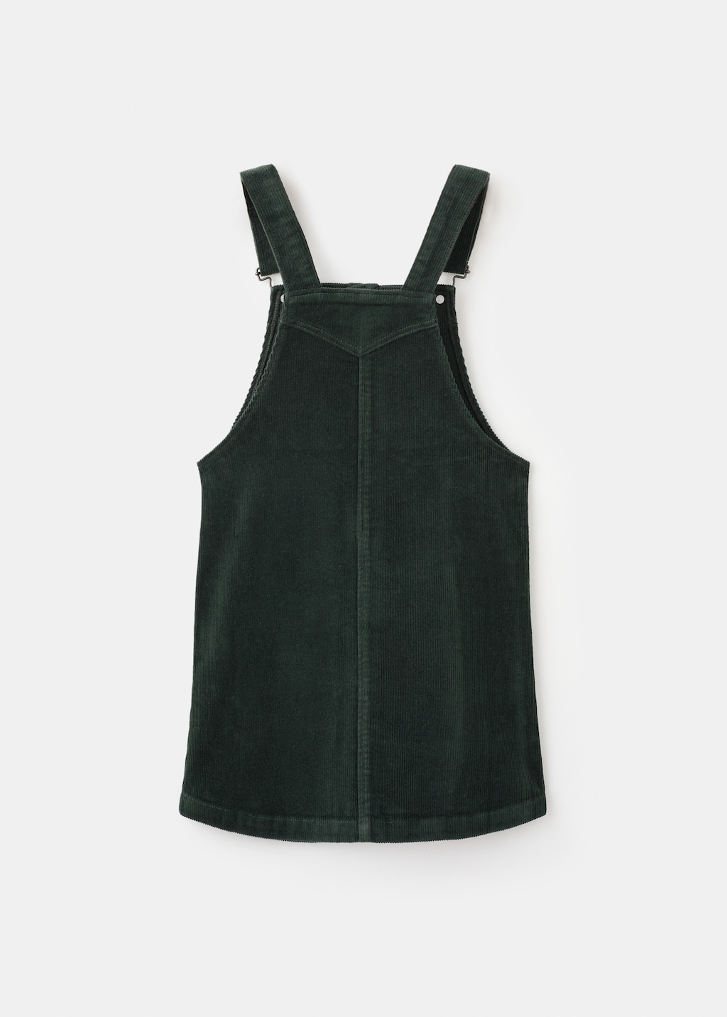 Corduroy pinafore dress