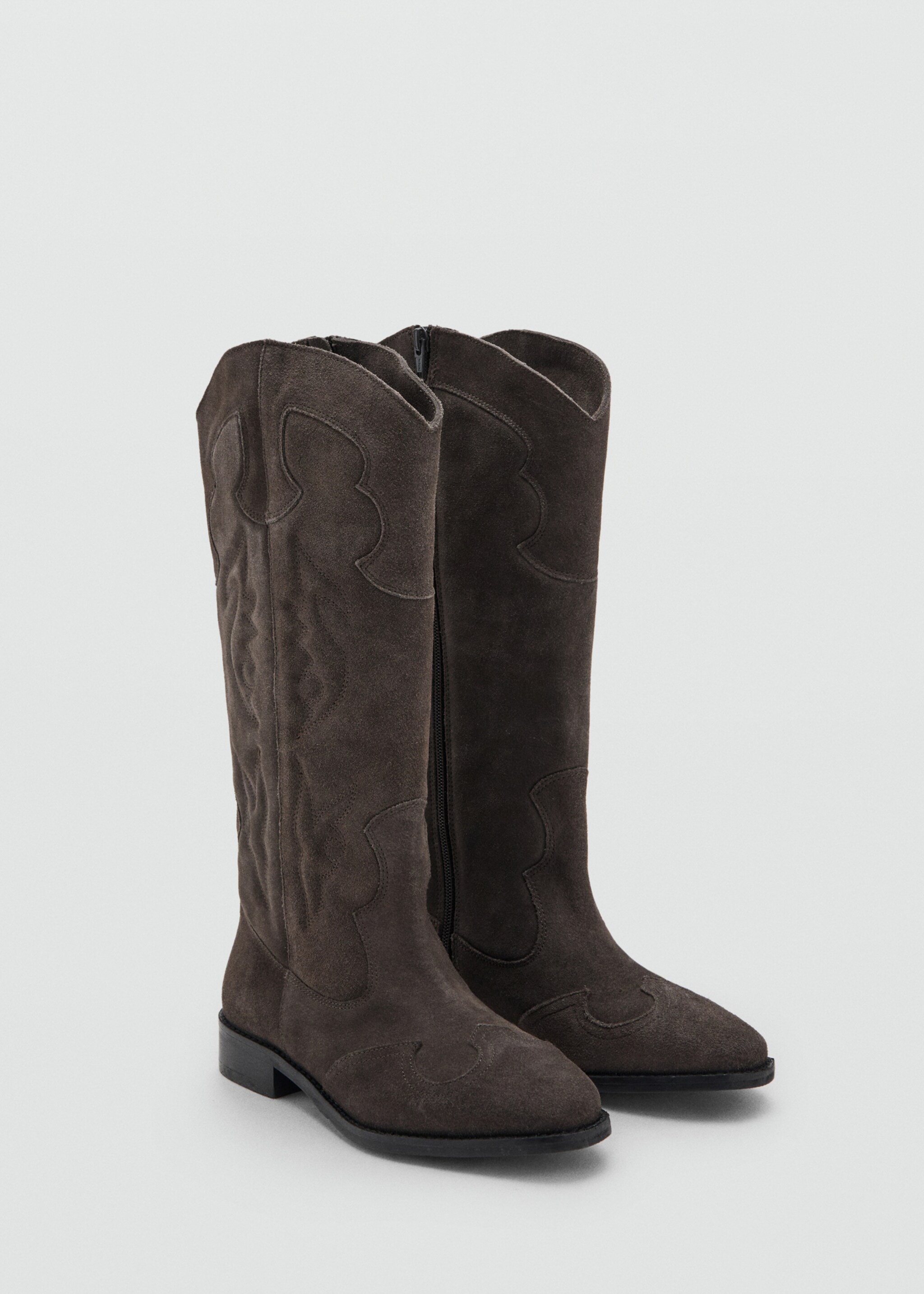 Boots jade - Medium plane, Tobacco Brown. Ref: 17077893-00.