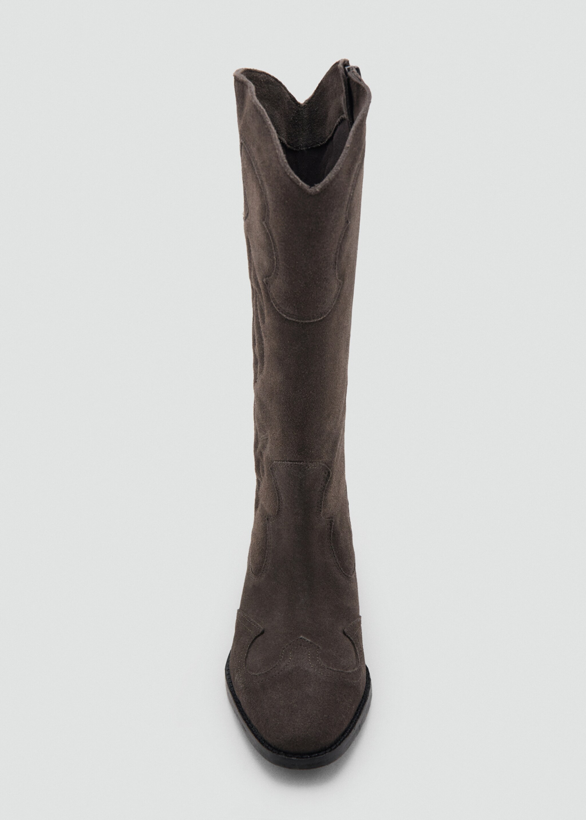 Boots jade - Details of the article 2, Tobacco Brown. Ref: 17077893-00.