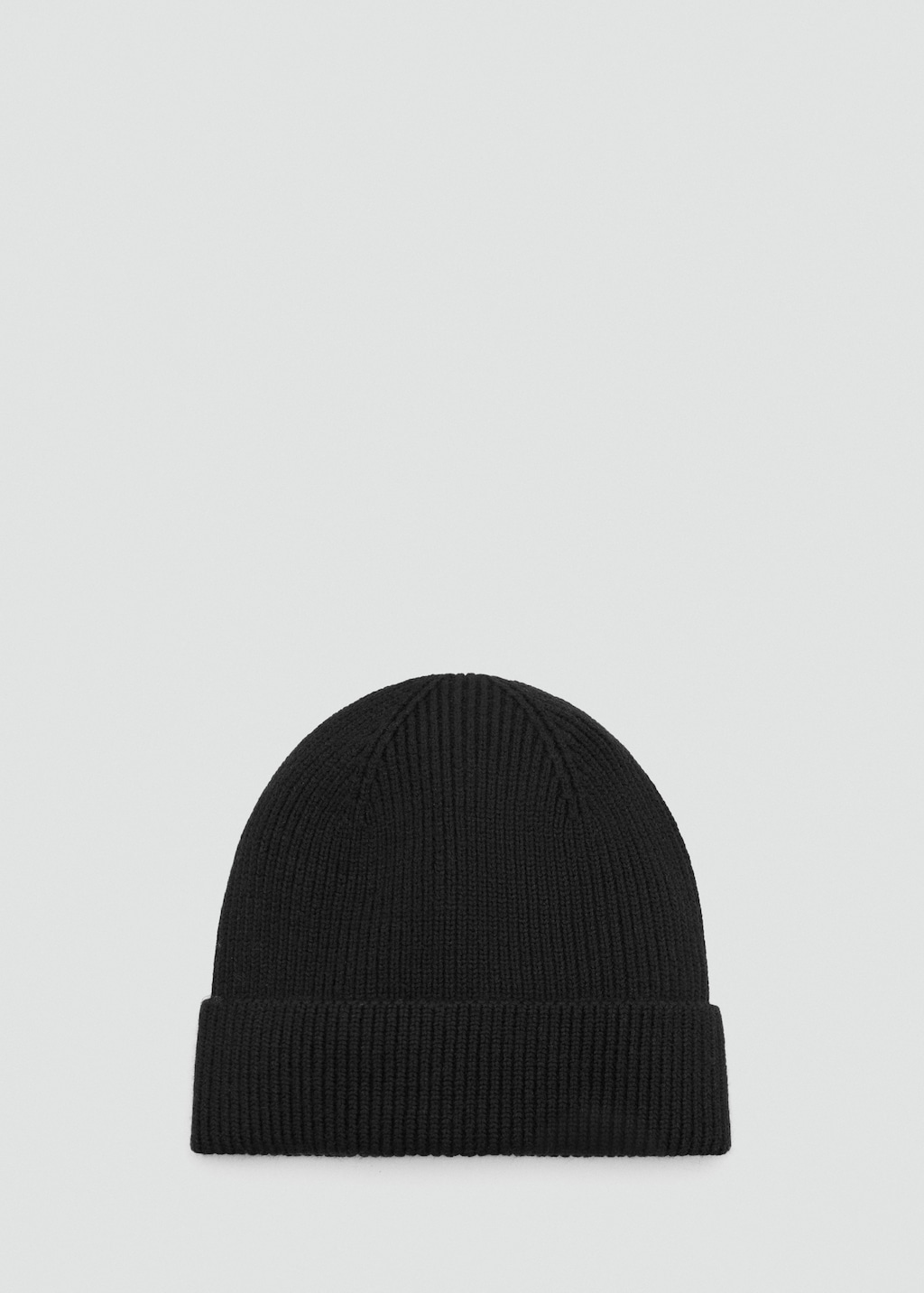 Ribbed wool hat
