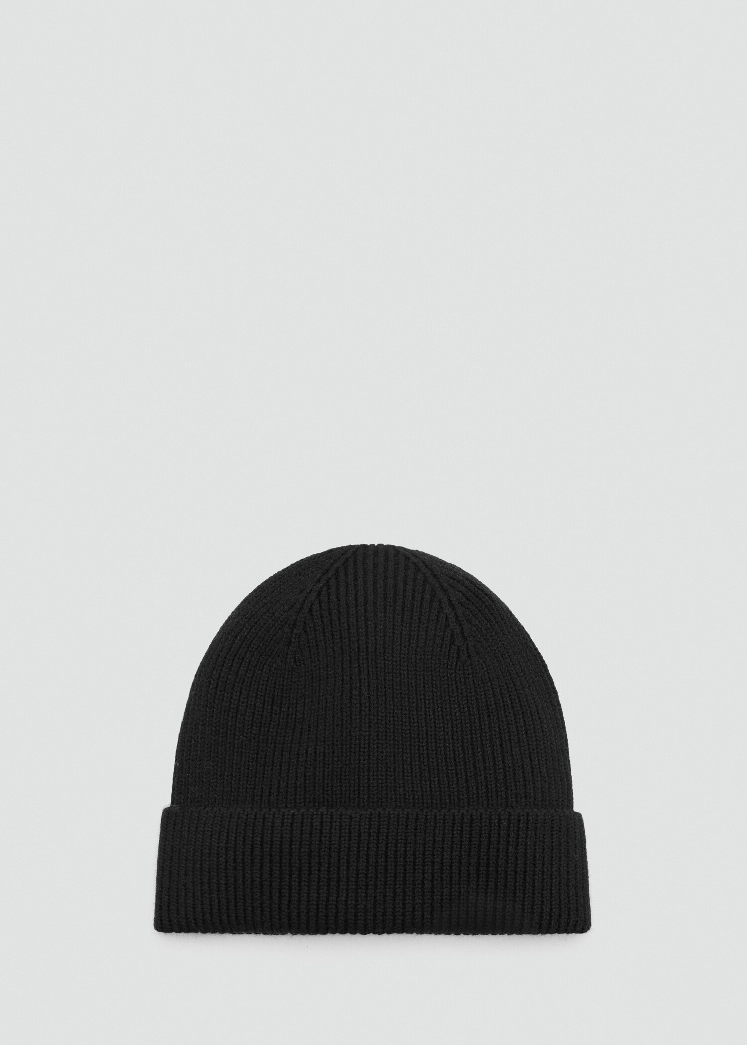 Ribbed wool beanie - Article without model