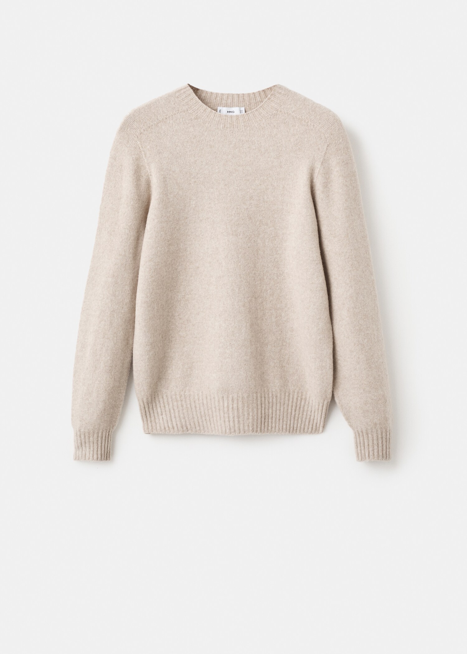Knitted wool blend sweater - Article without model