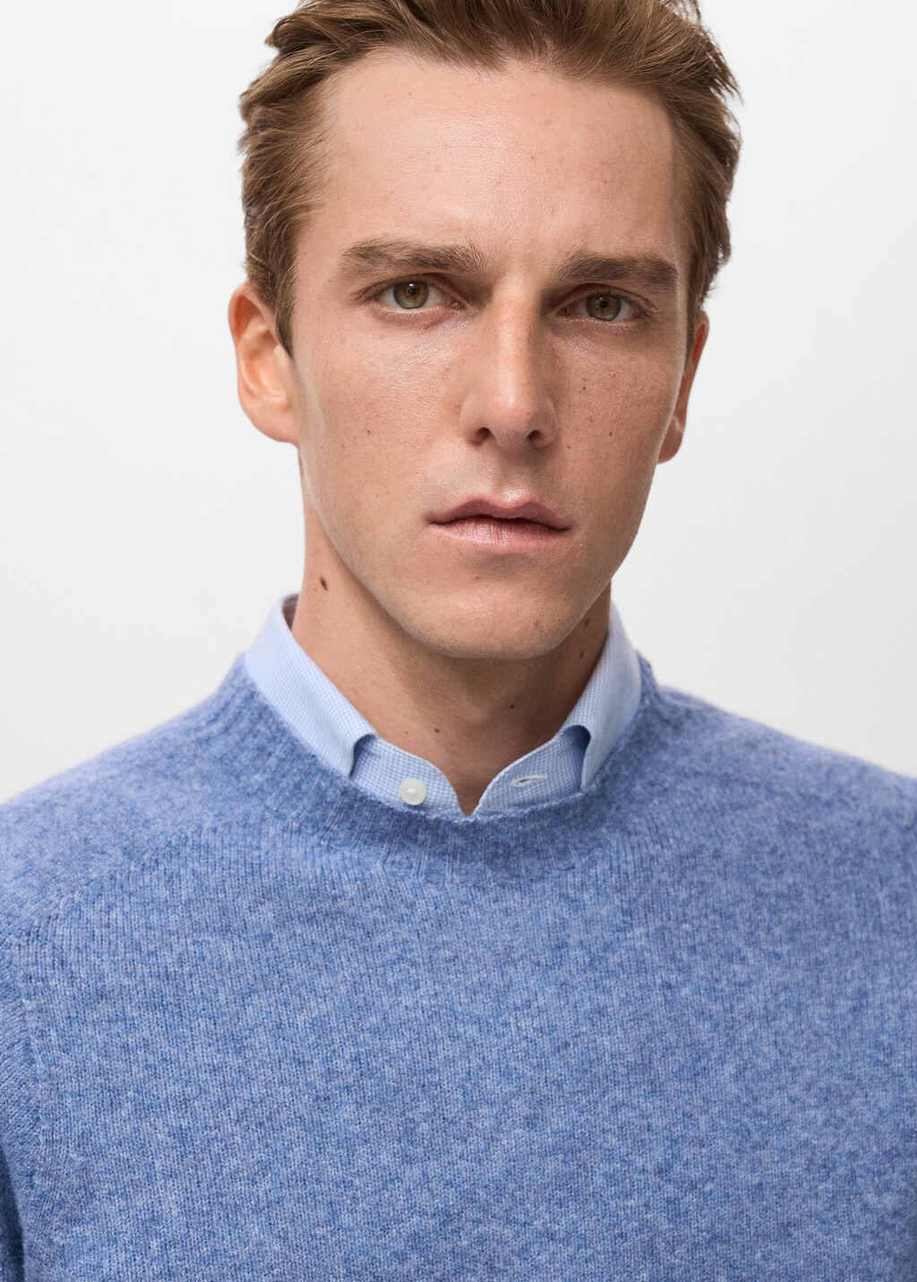 Knitted wool blend sweater