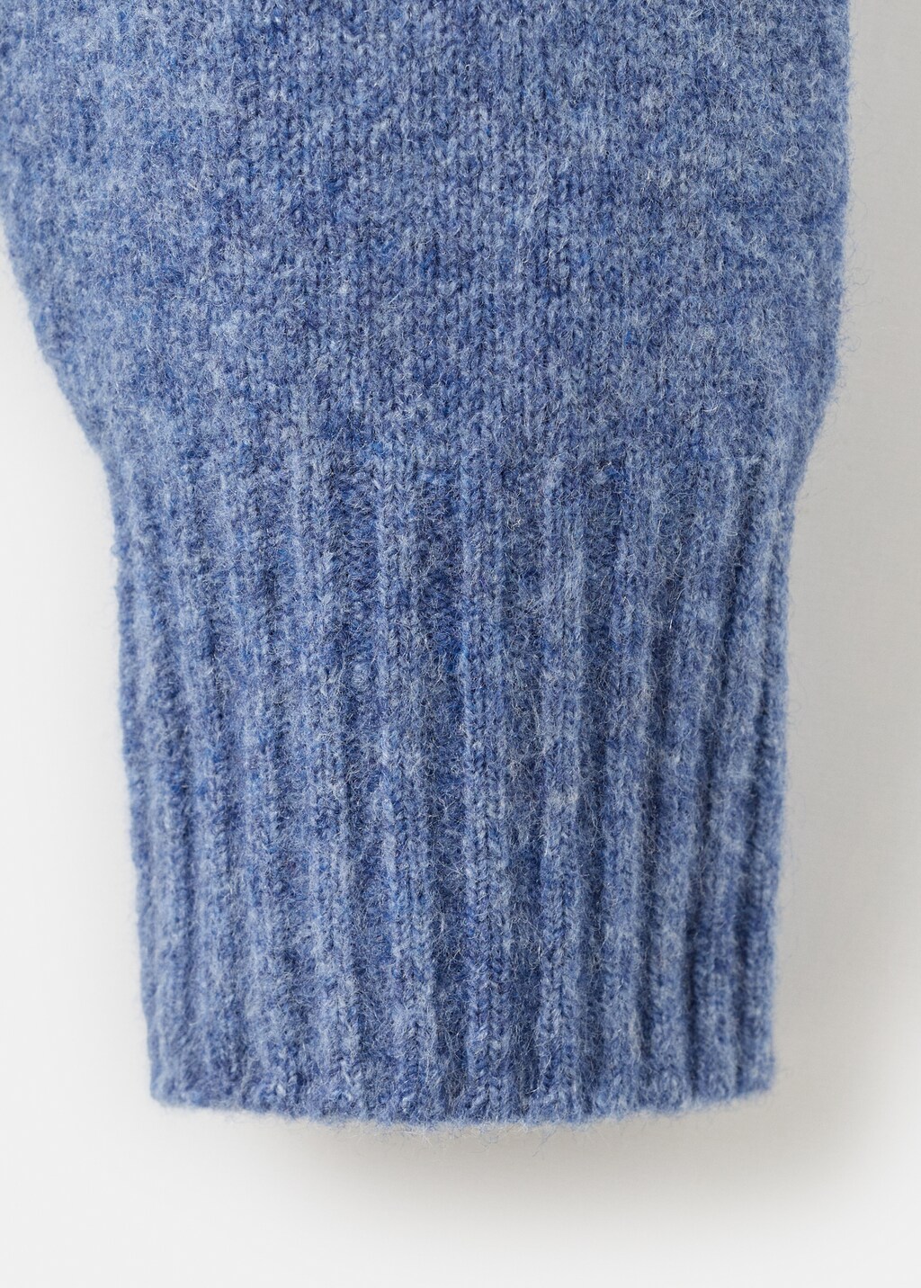 Knitted wool blend sweater