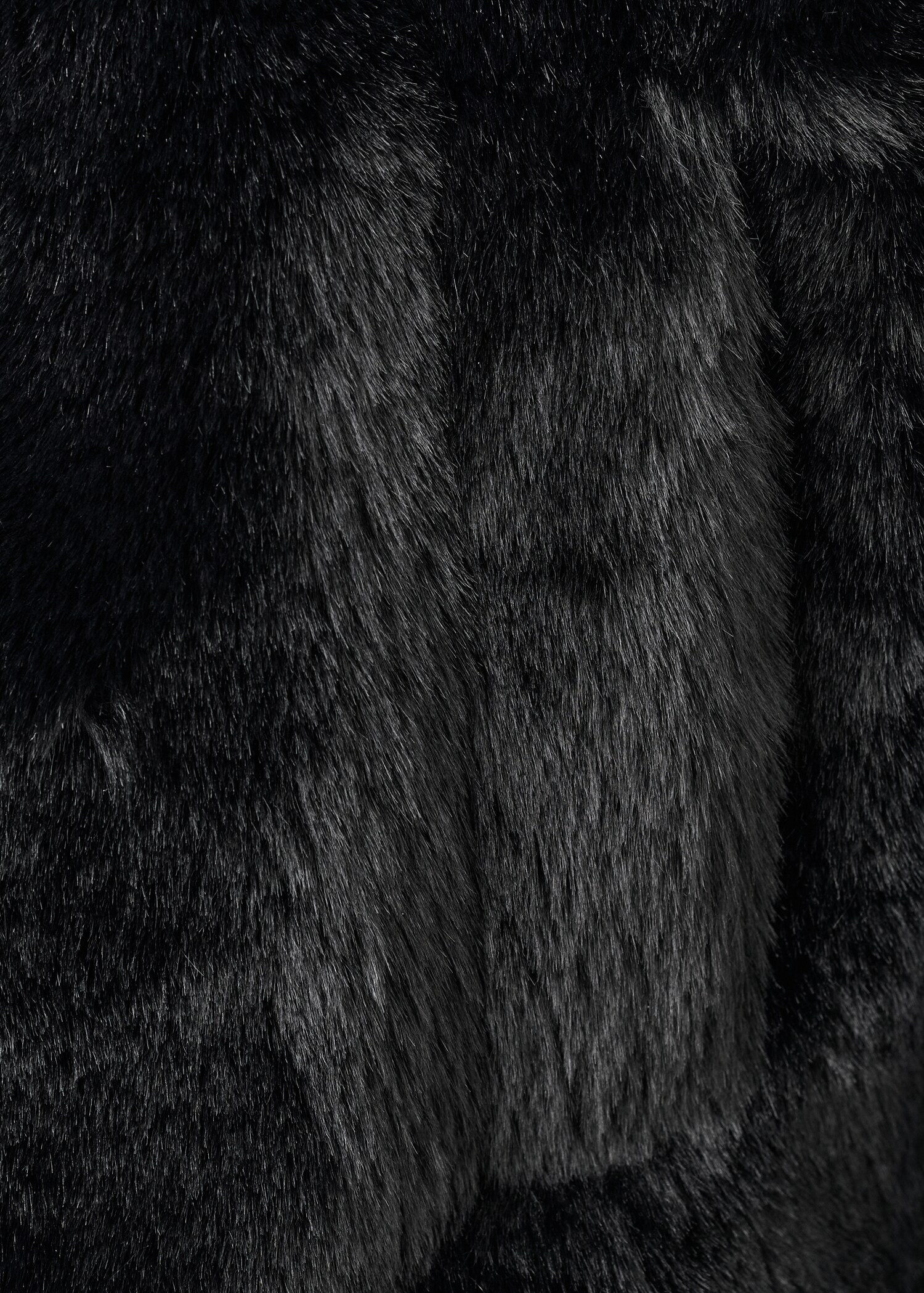 Fur effect jacket - Details of the article 0