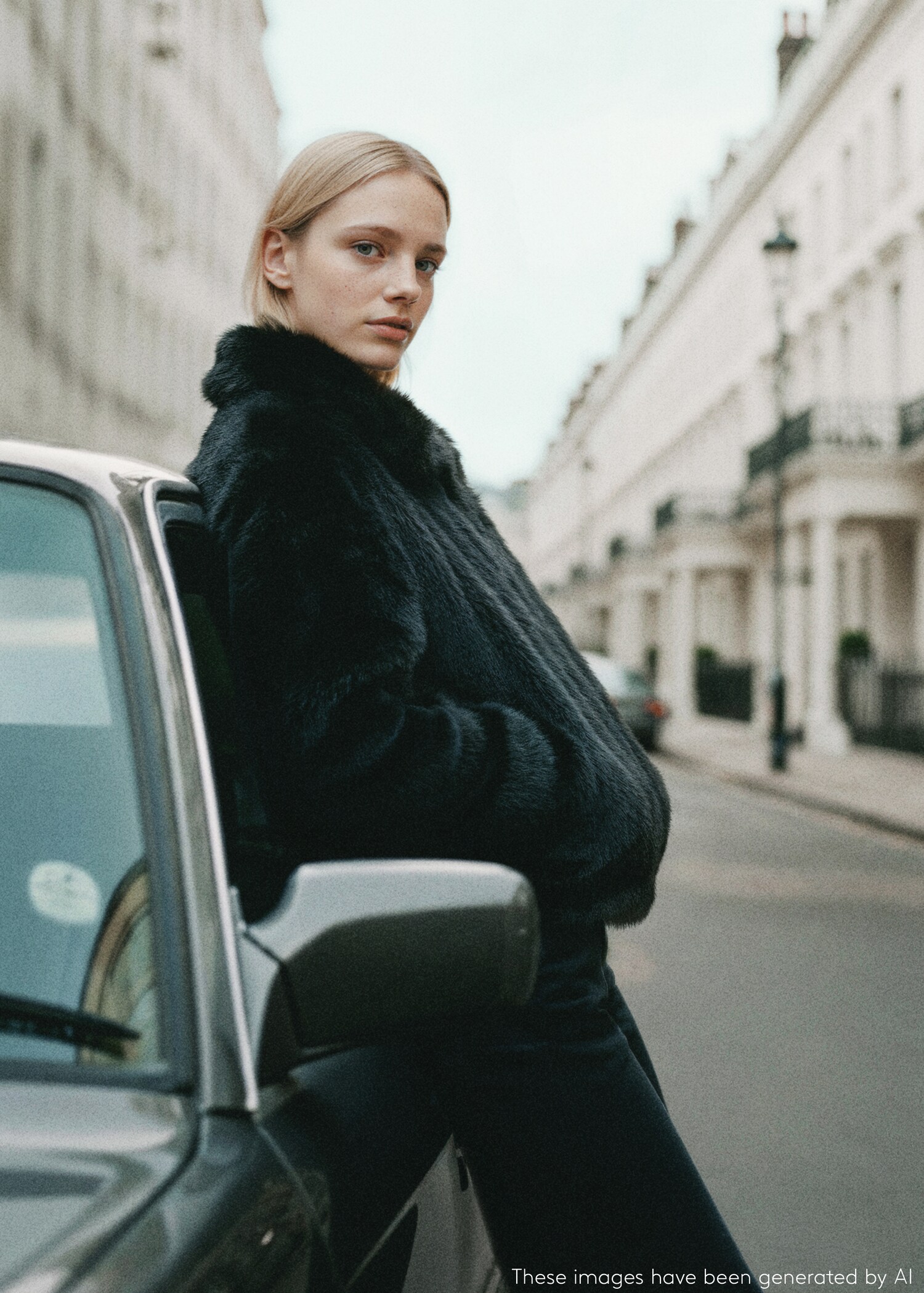 Fur effect jacket - Details of the article 1