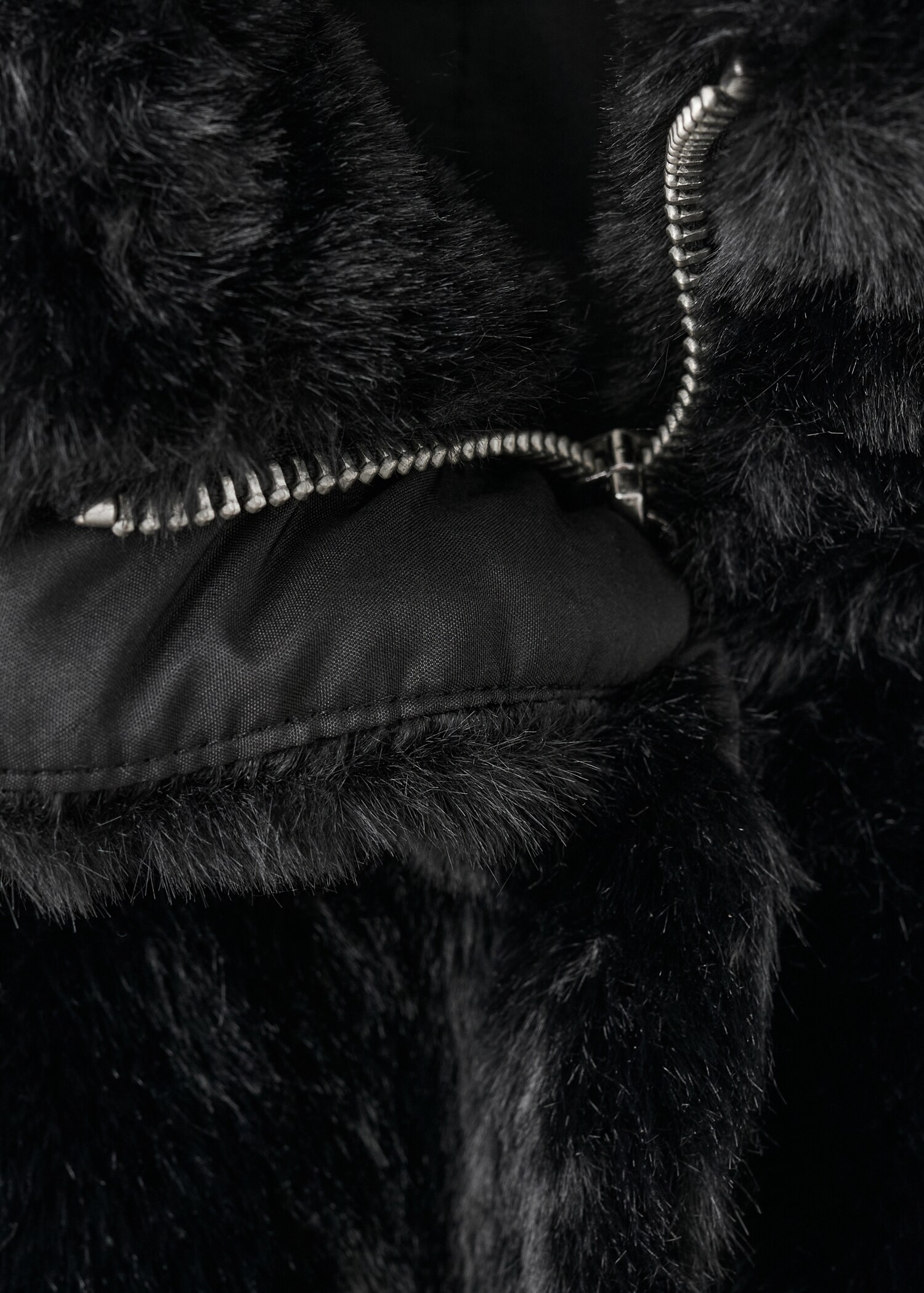 Fur effect jacket - Details of the article 8
