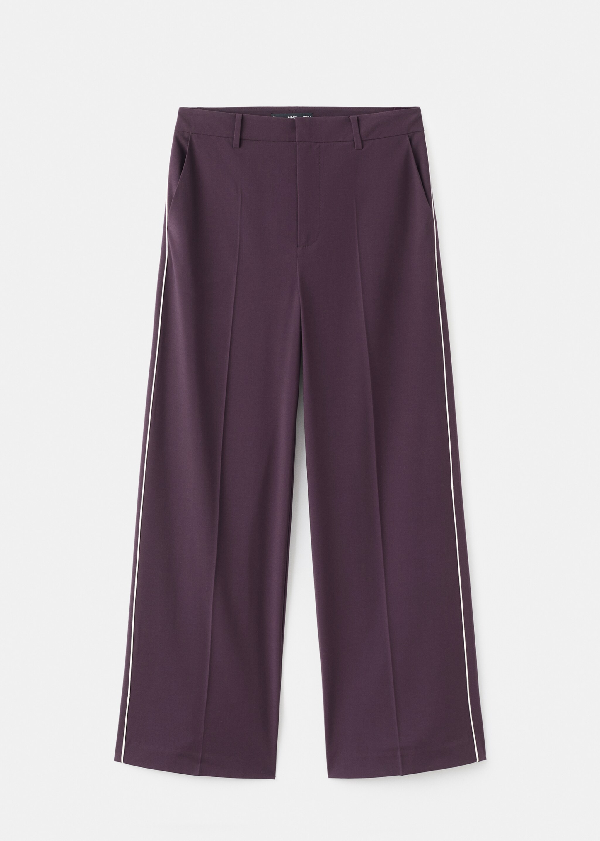 Side striped trousers - Article without model, Maroon. Ref: 17077904-00.