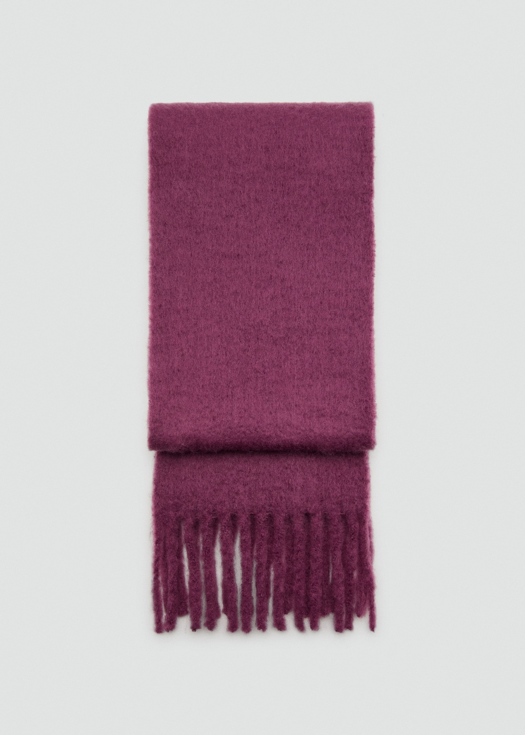 Fringed edge scarf