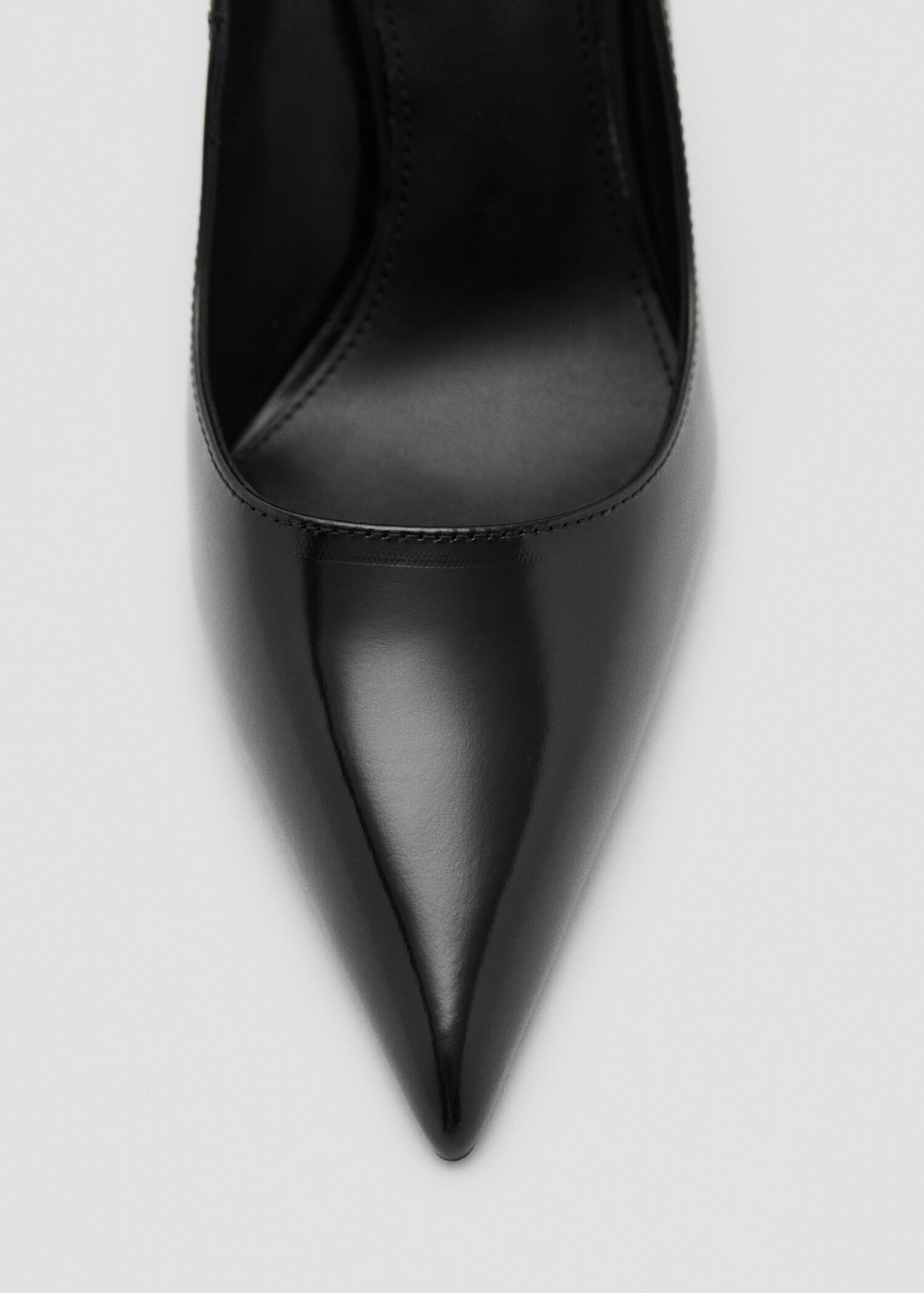 Pointed-toe leather heeled shoes - Details of the article 2