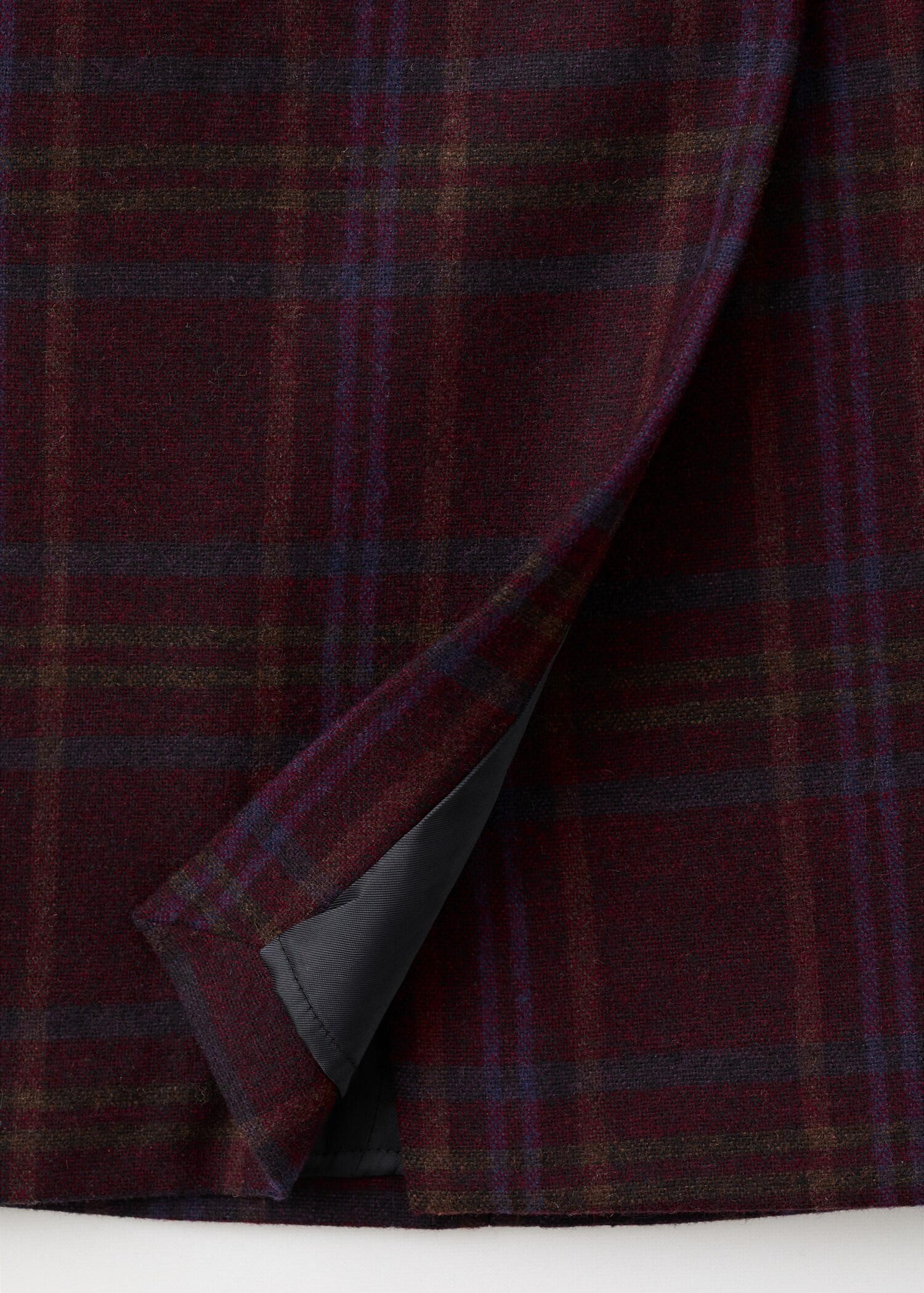Check wrap skirt - Details of the article 0