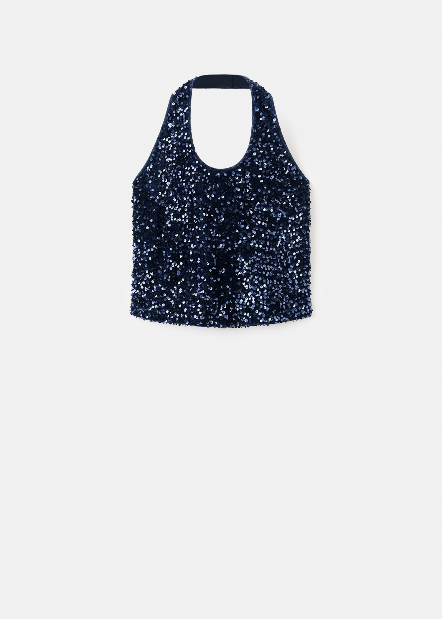 Sequined halter top - Article without model