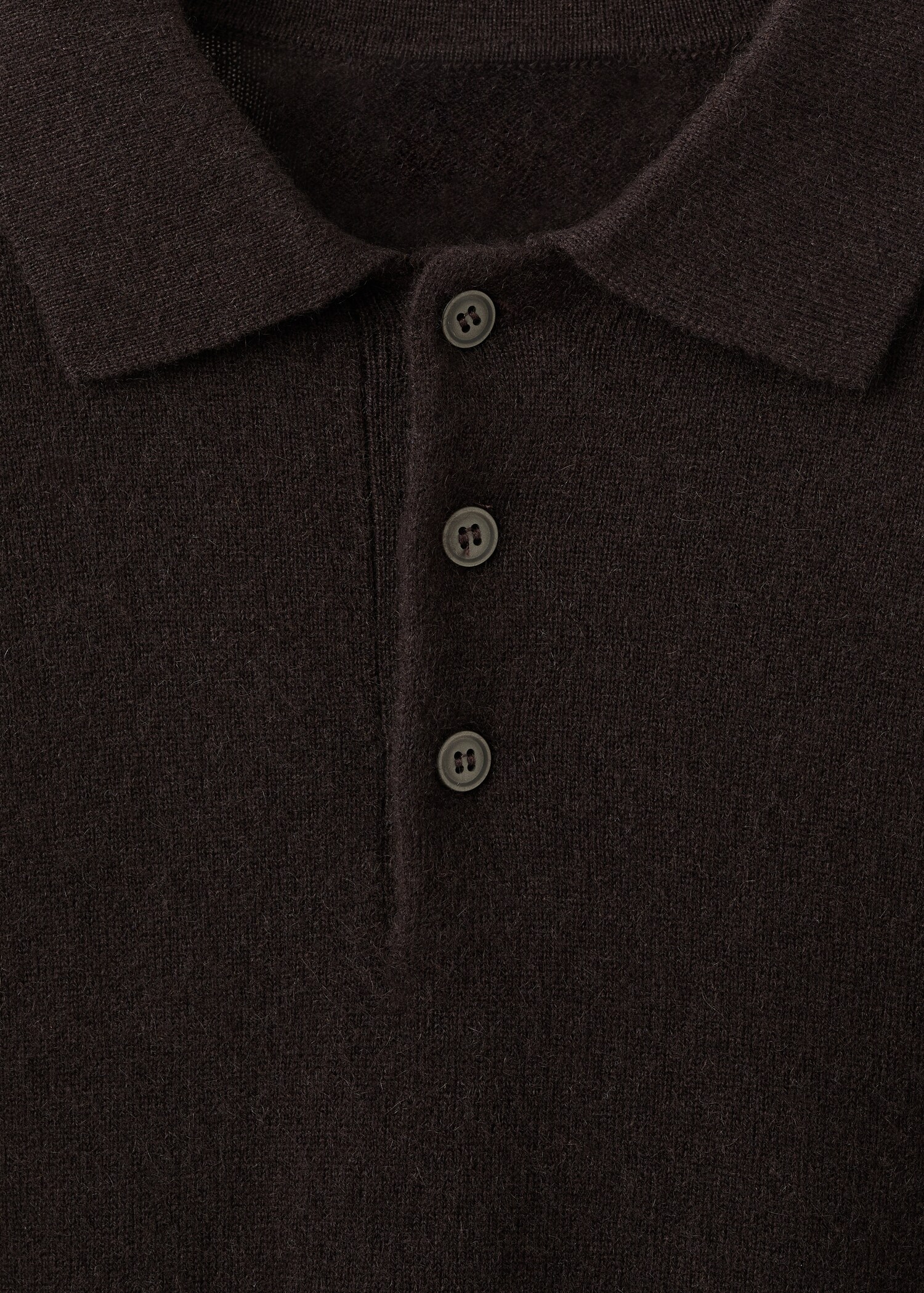 Camisola com estilo de polo de 100% caxemira - Pormenor do artigo 8