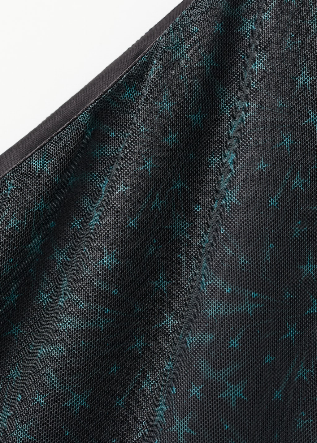 Stars print tulle T-shirt