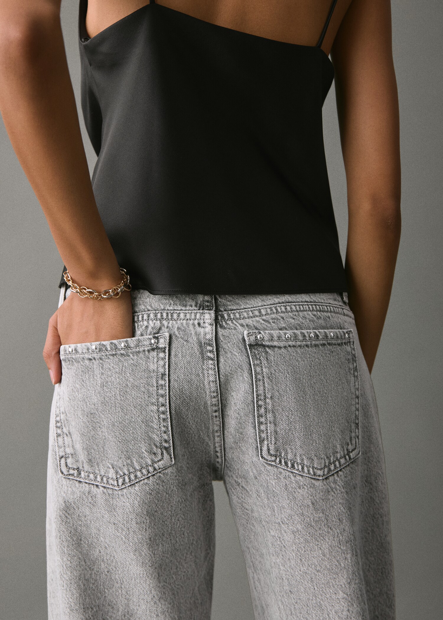 Jeans straight Nieten - Detail des Artikels 6