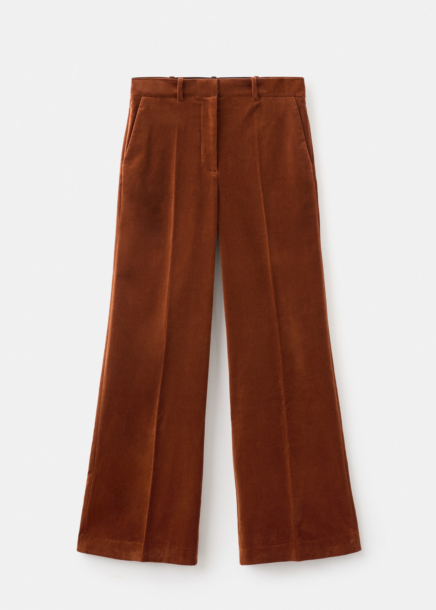 Velvet suit trousers - Article without model