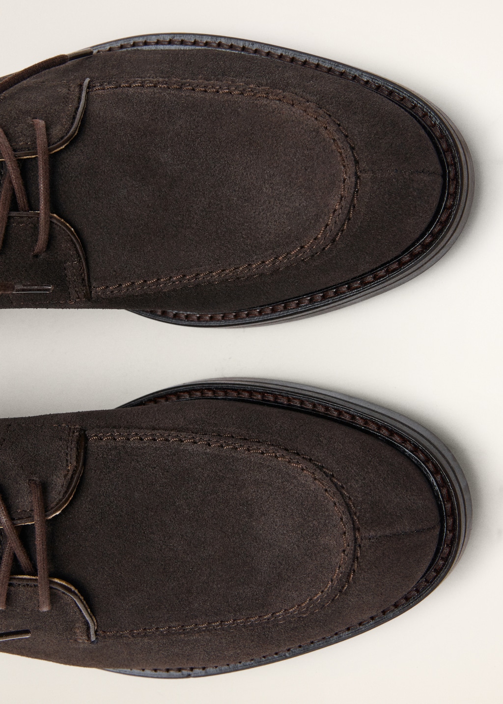 Lace-up leather ankle boots