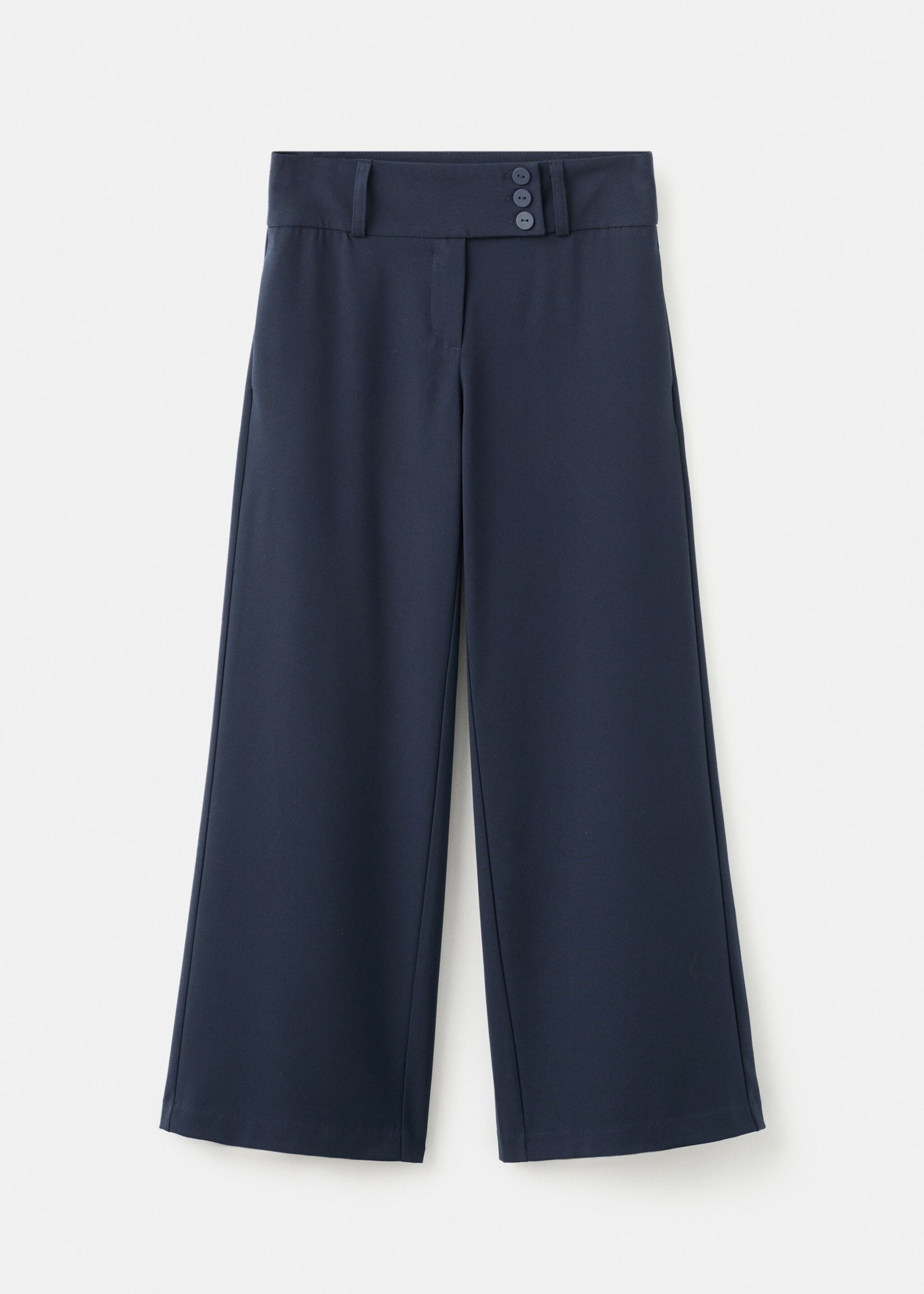 Pantalon droit - Article sans modèle, Bleu marine. Ref: 17078291-00.