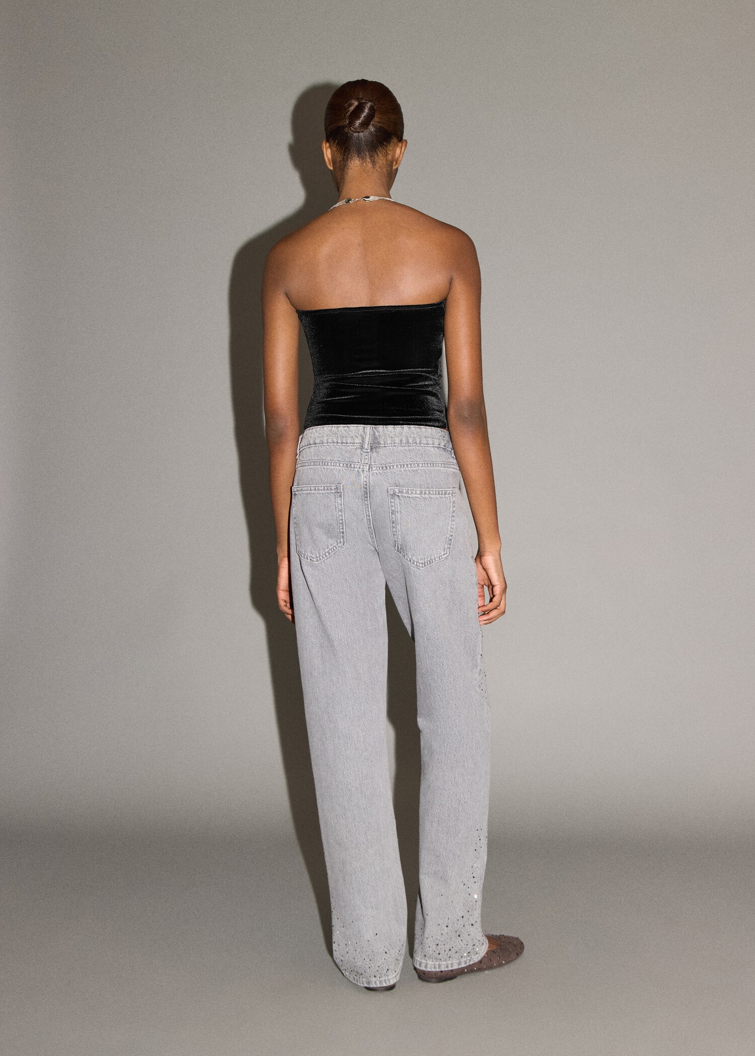 Velvet top - Reverse of the article