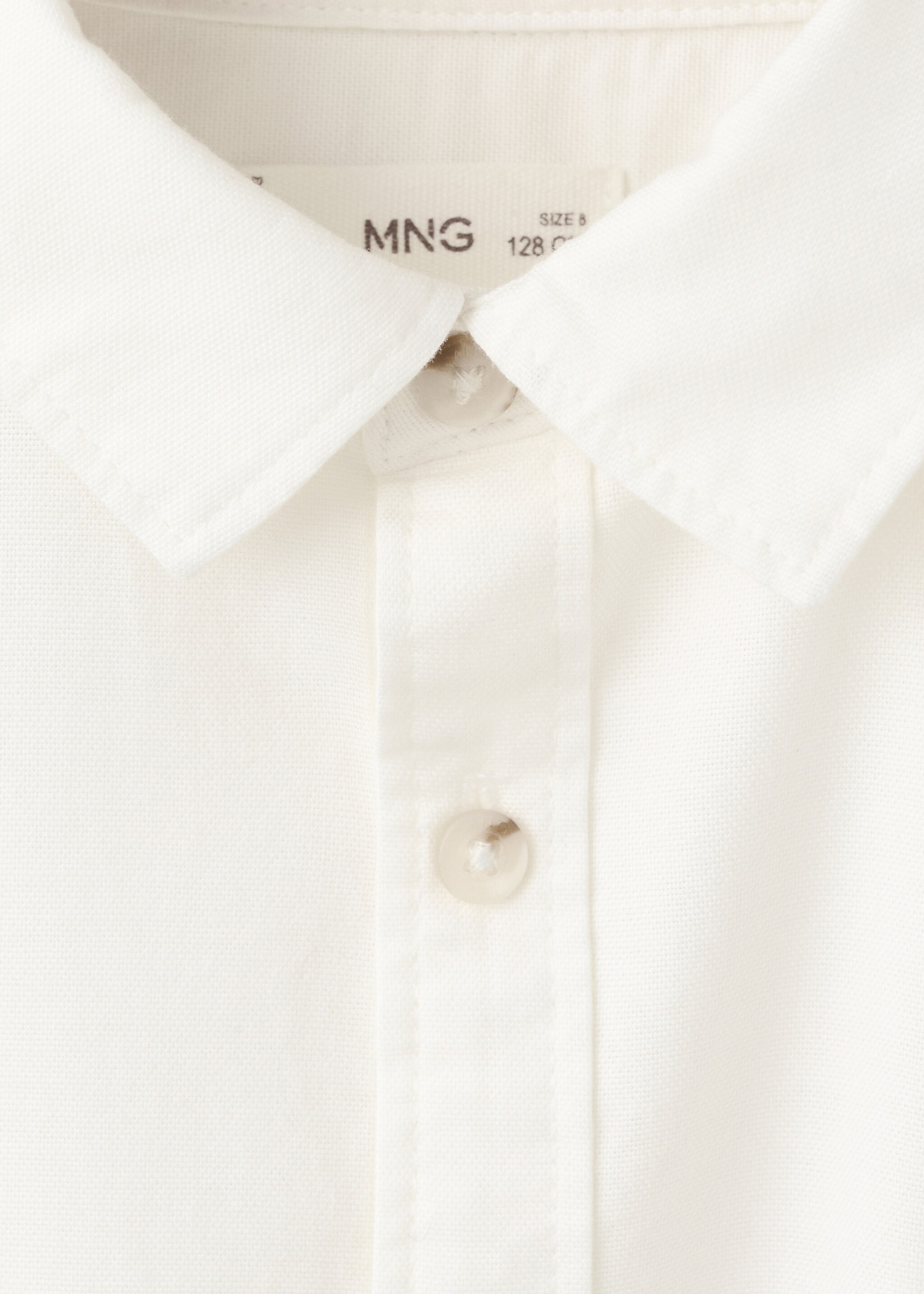 Reindeer embroidered shirt - Details of the article 8, Off White. Ref: 17078635-00.