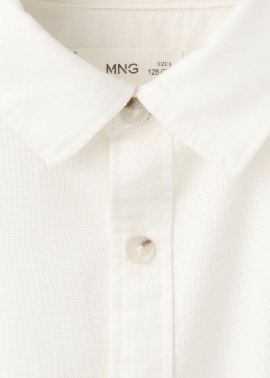 Shirt with reindeer embroidery