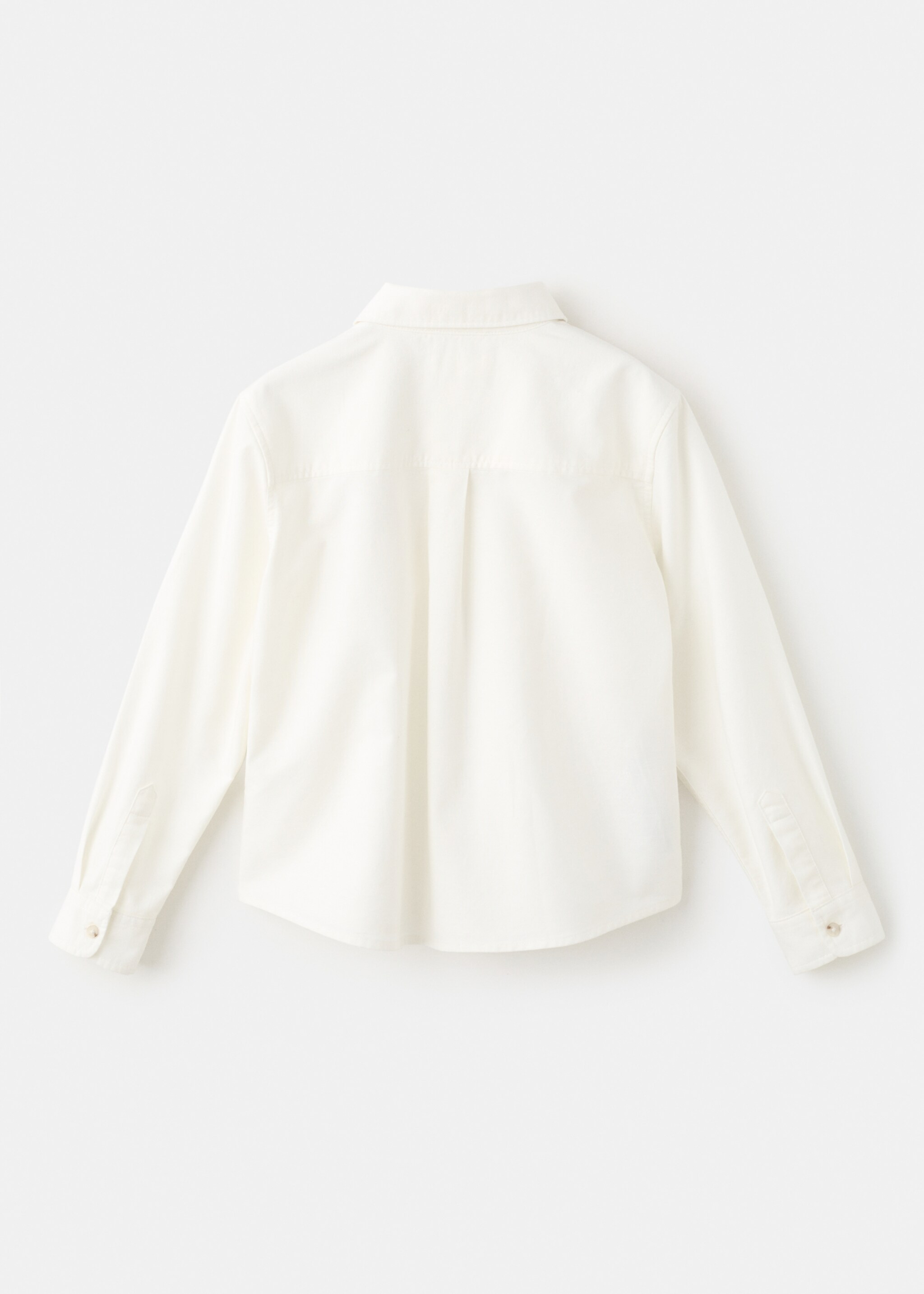 Reindeer embroidered shirt - Reverse of the article, Off White. Ref: 17078635-00.