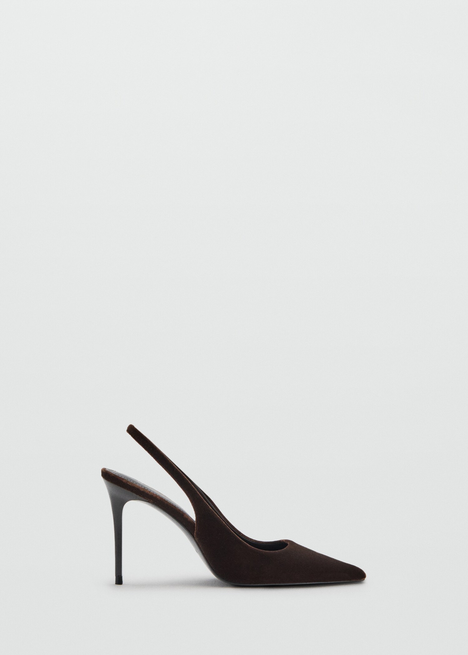 Zapato tacón terciopelo - Artículo sin modelo
