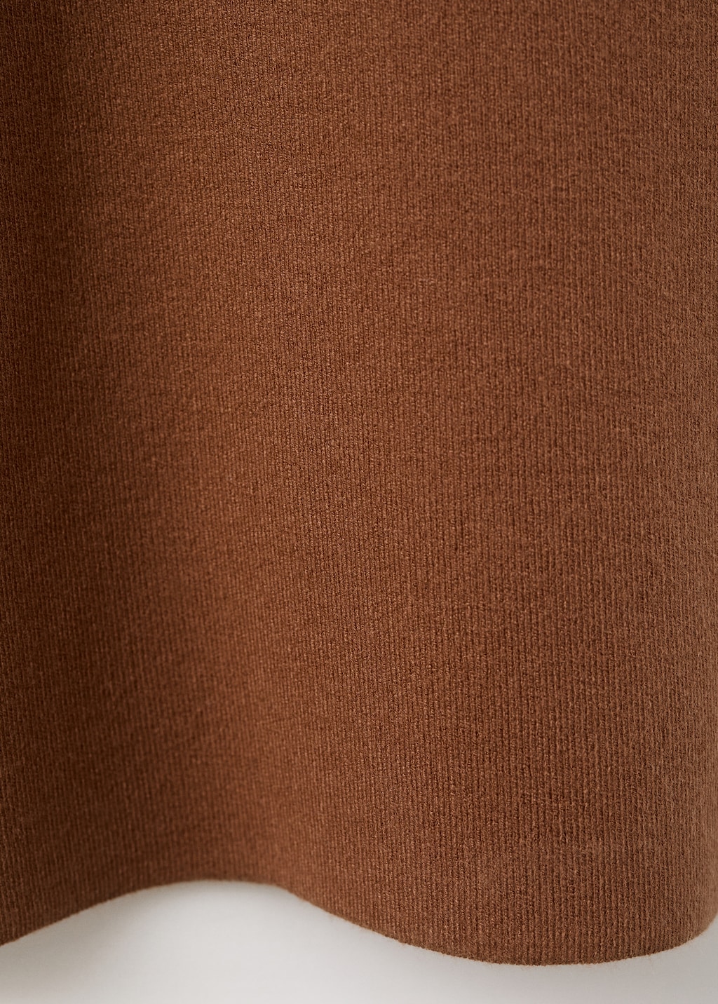 Straight knitted pants