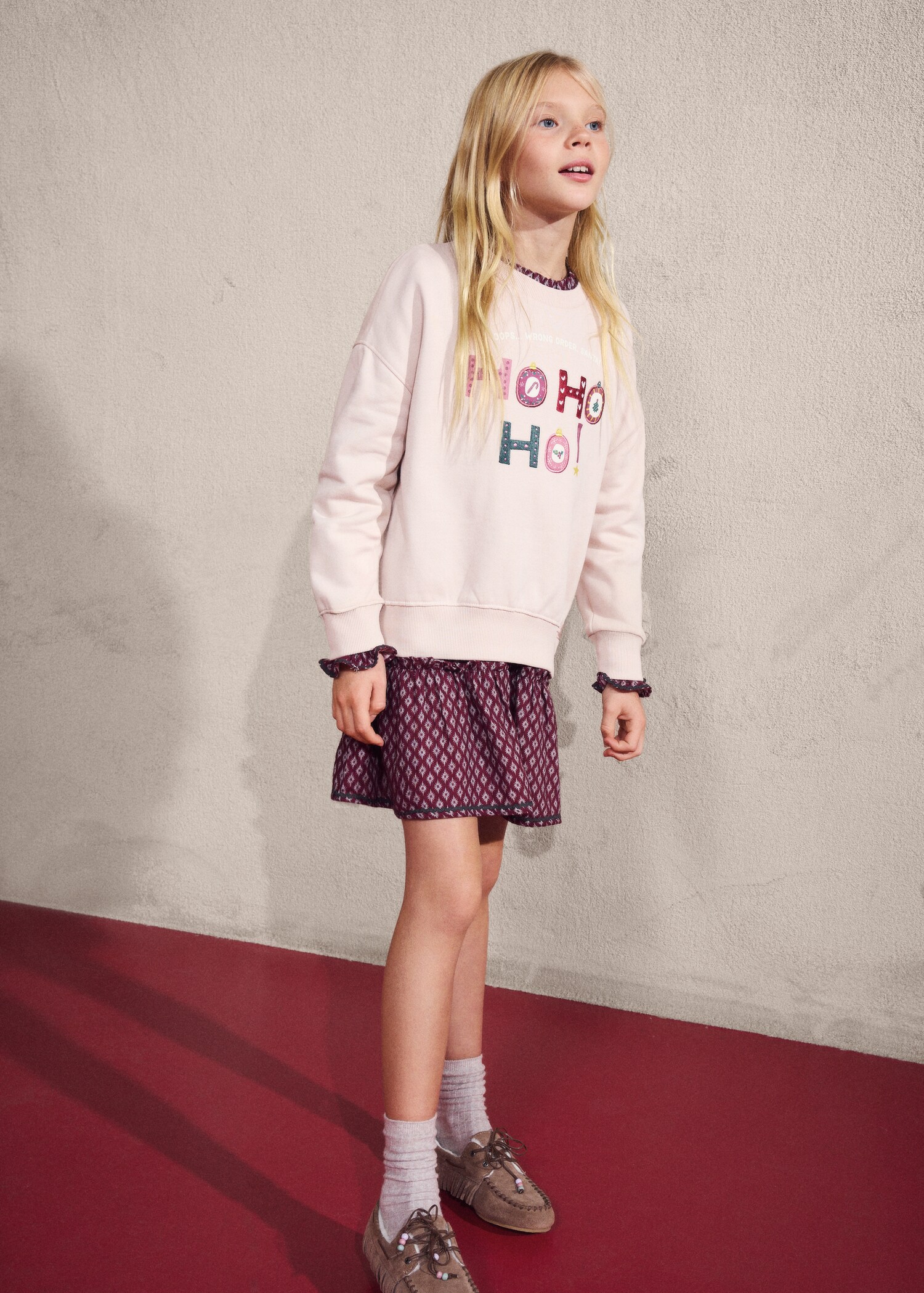 Embroidered cotton sweatshirt - Details of the article 6