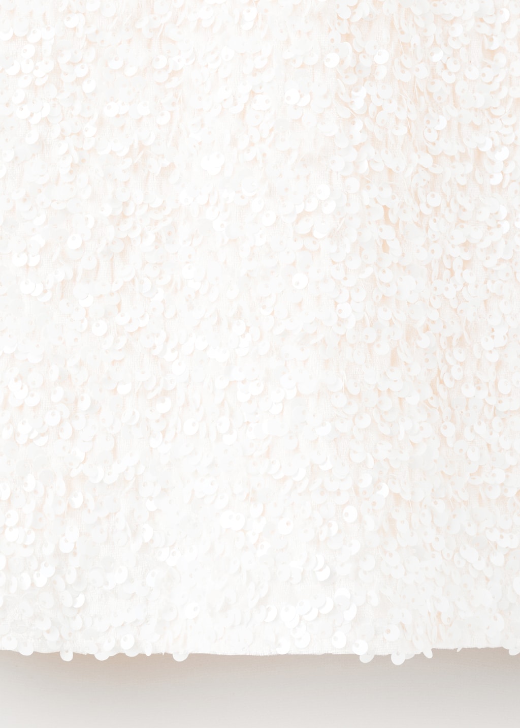 Short dress with sequins