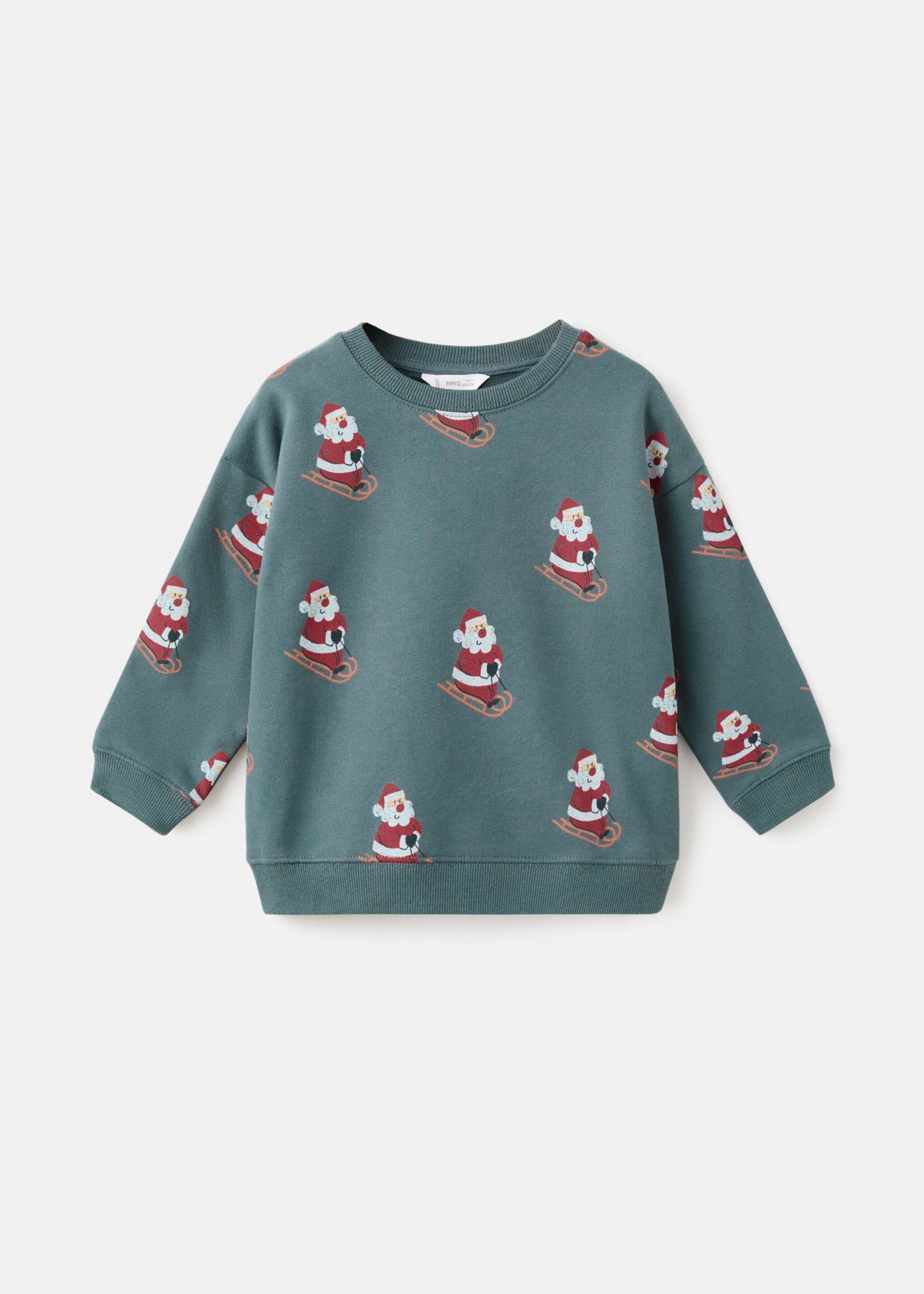 Sweatshirt claus - Article without model, Forest Green. Ref: 17079099-00.