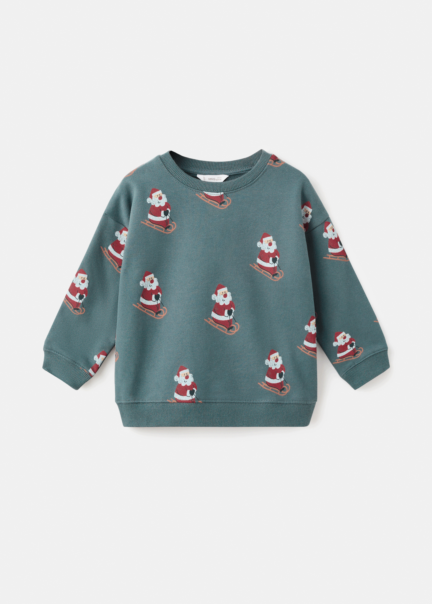 Christmas-print sweatshirt - Details of the article 9