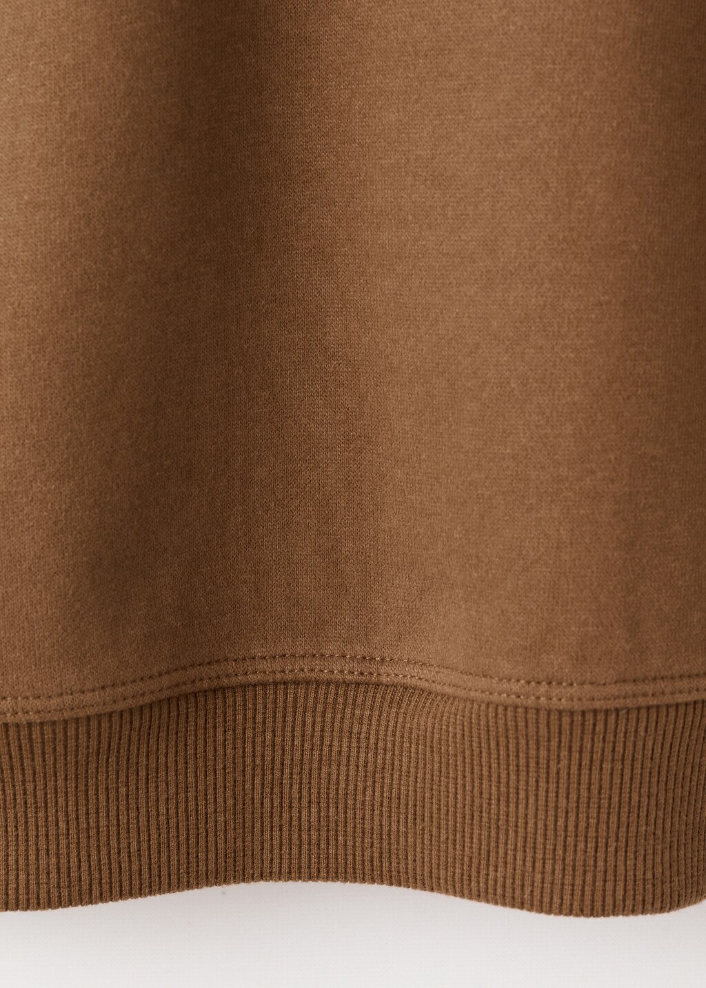 Printed embossed sweatshirt