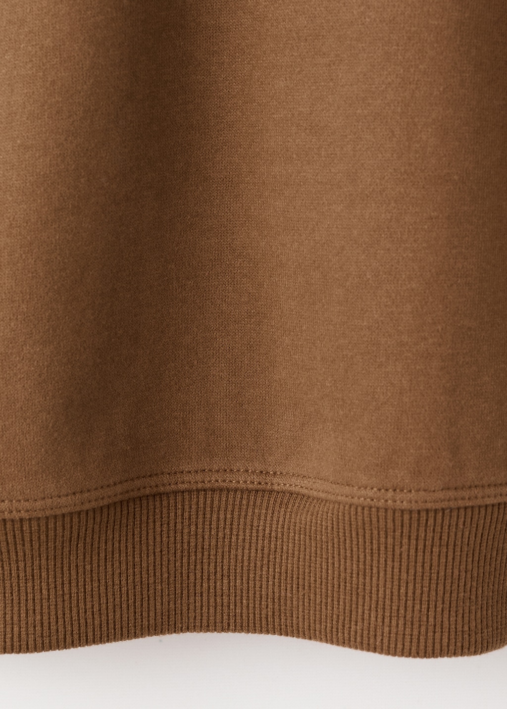 Printed embossed sweatshirt