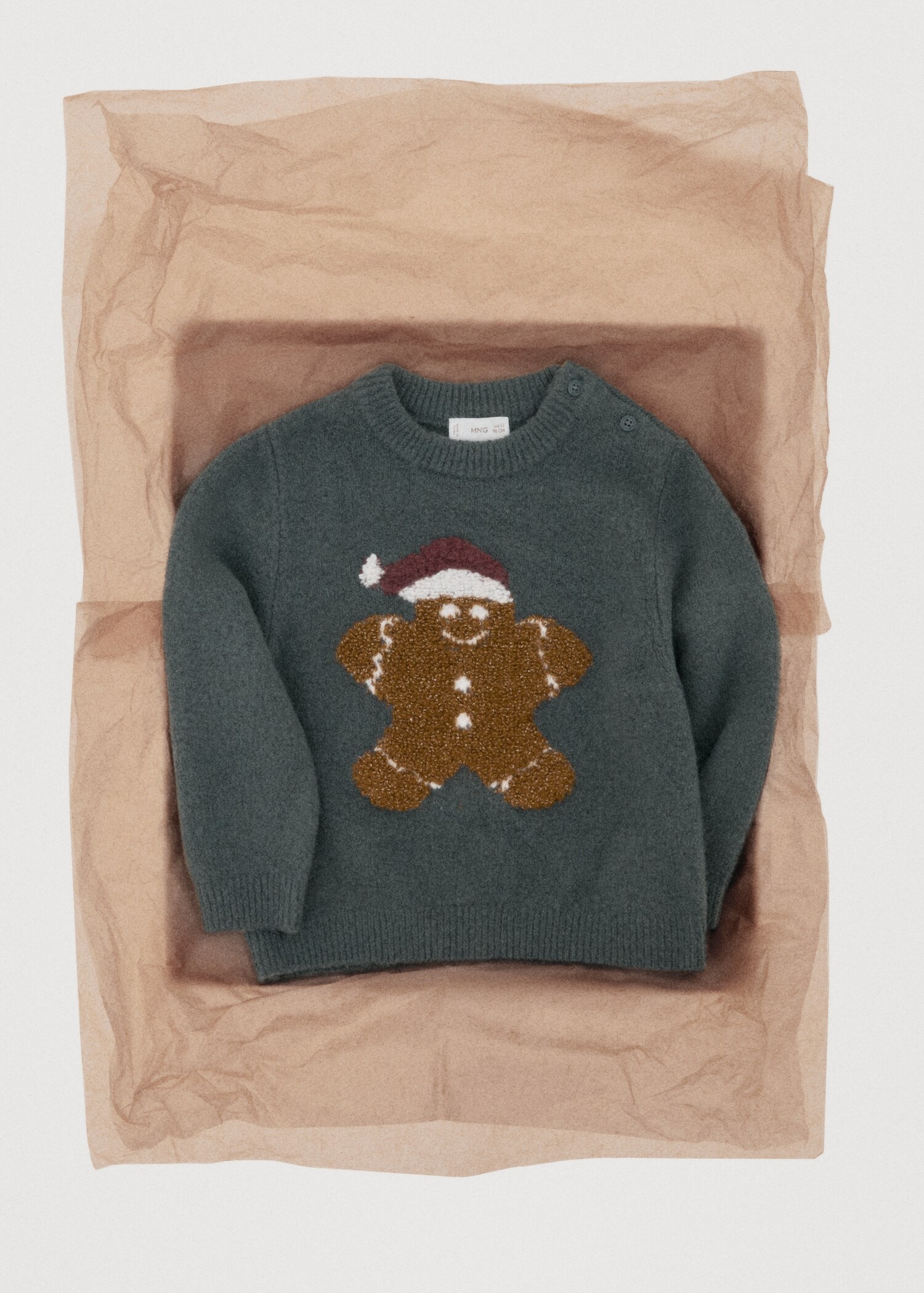 Christmas embroidered sweater - Details of the article 7