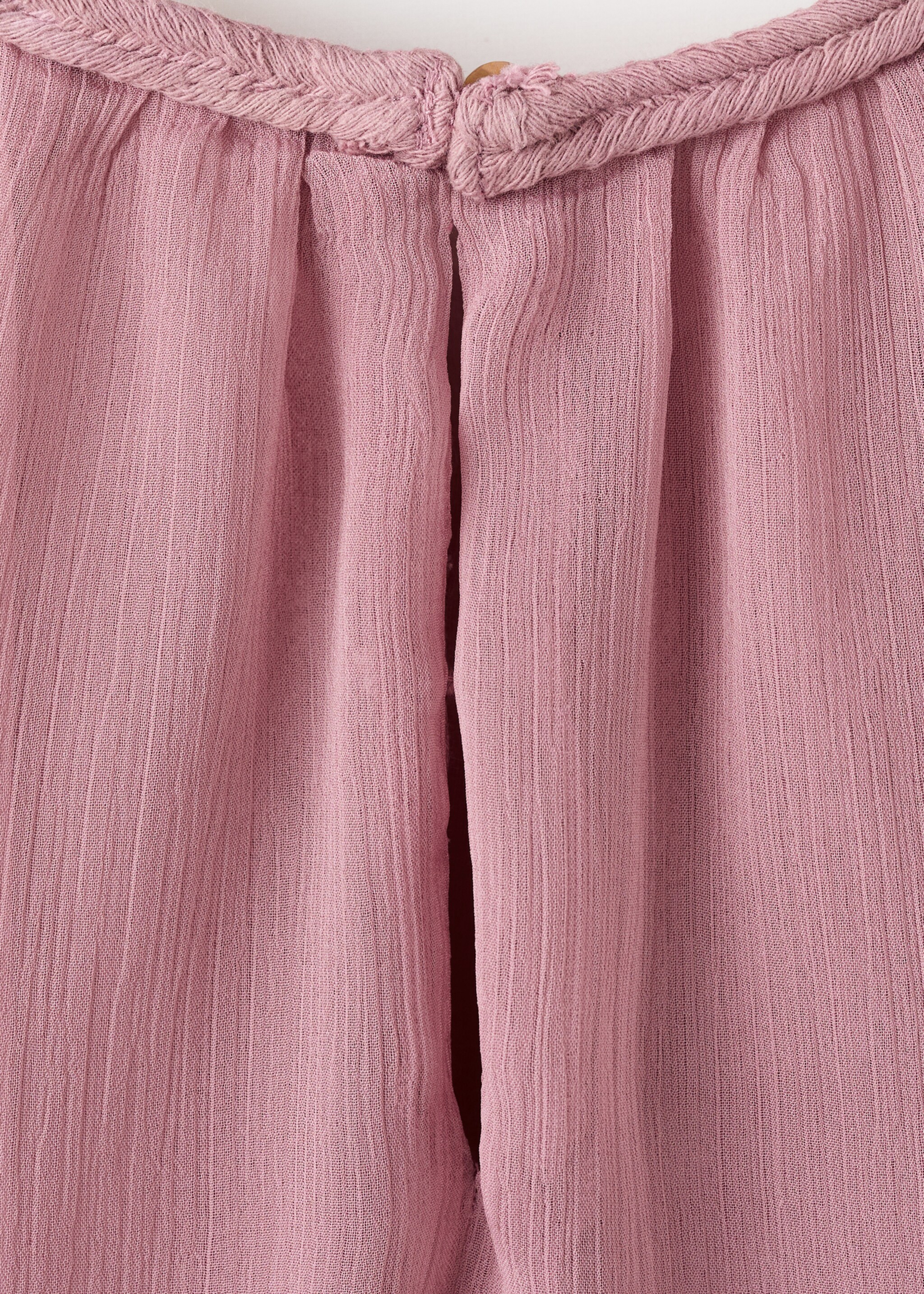 Bead embroidery dress - Details of the article 0, Pink. Ref: 17079102-00.