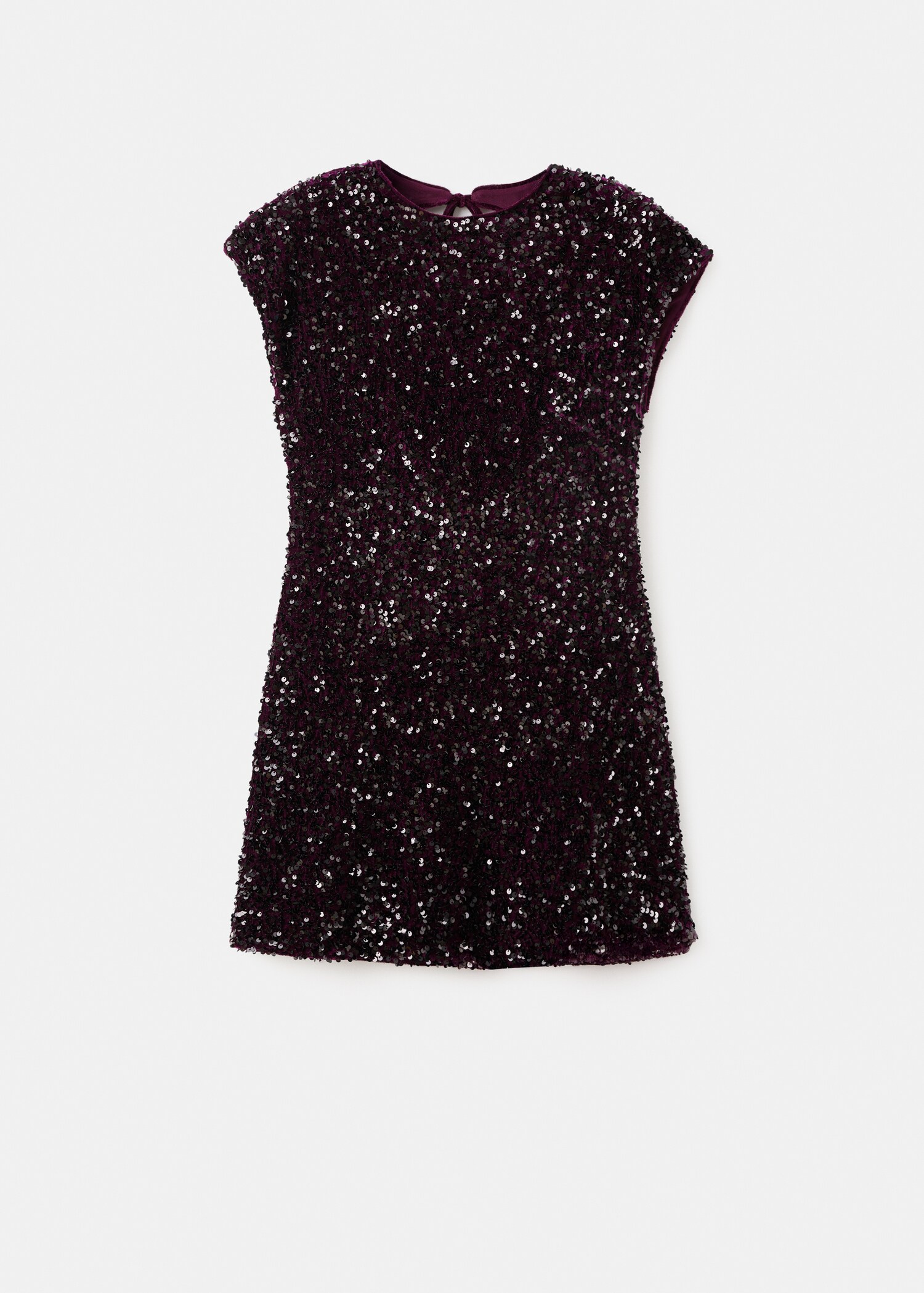 Vestido de lantejoulas com costas abertas - Artigo sem modelo