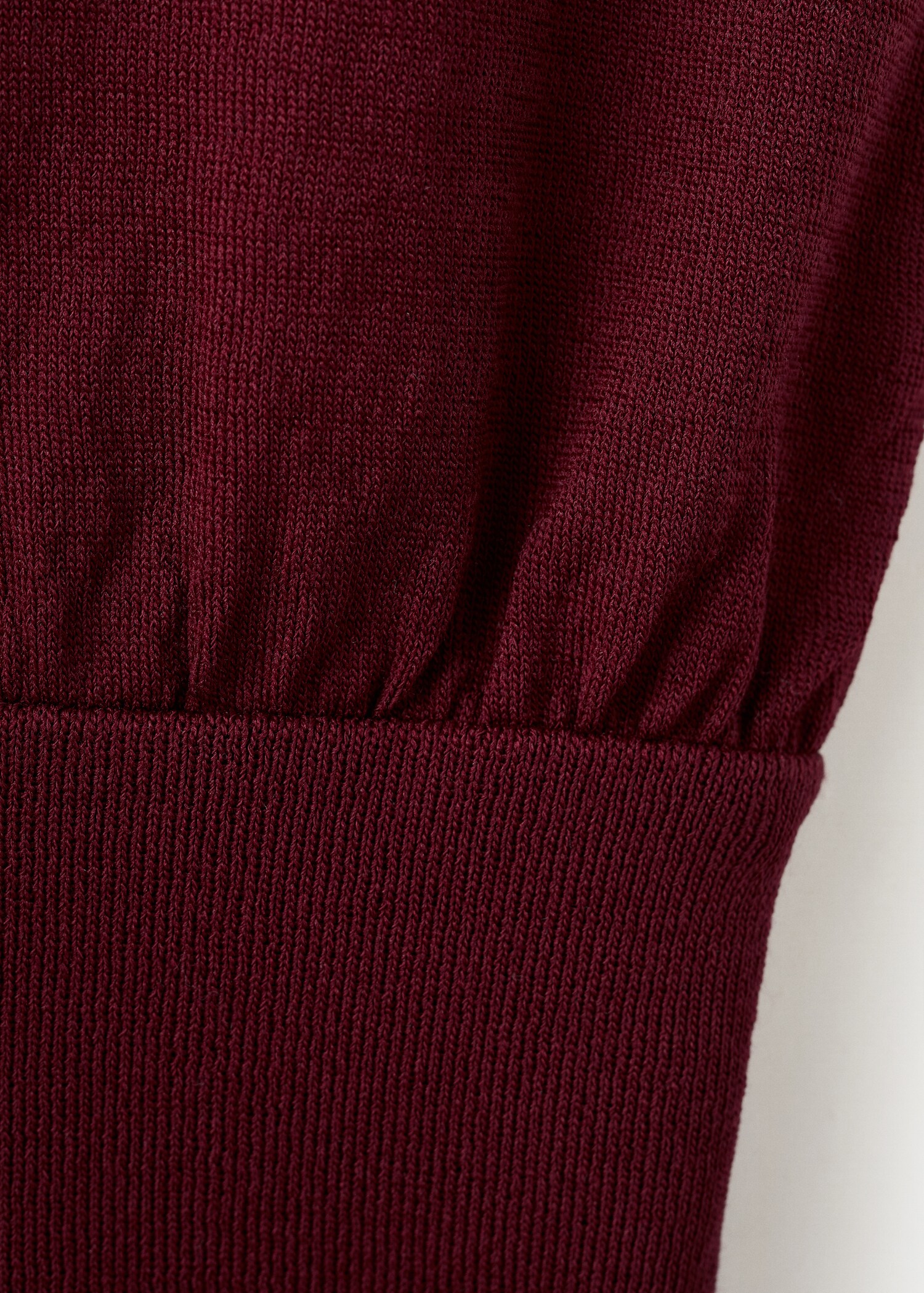 V-neck knitted top - Details of the article 0
