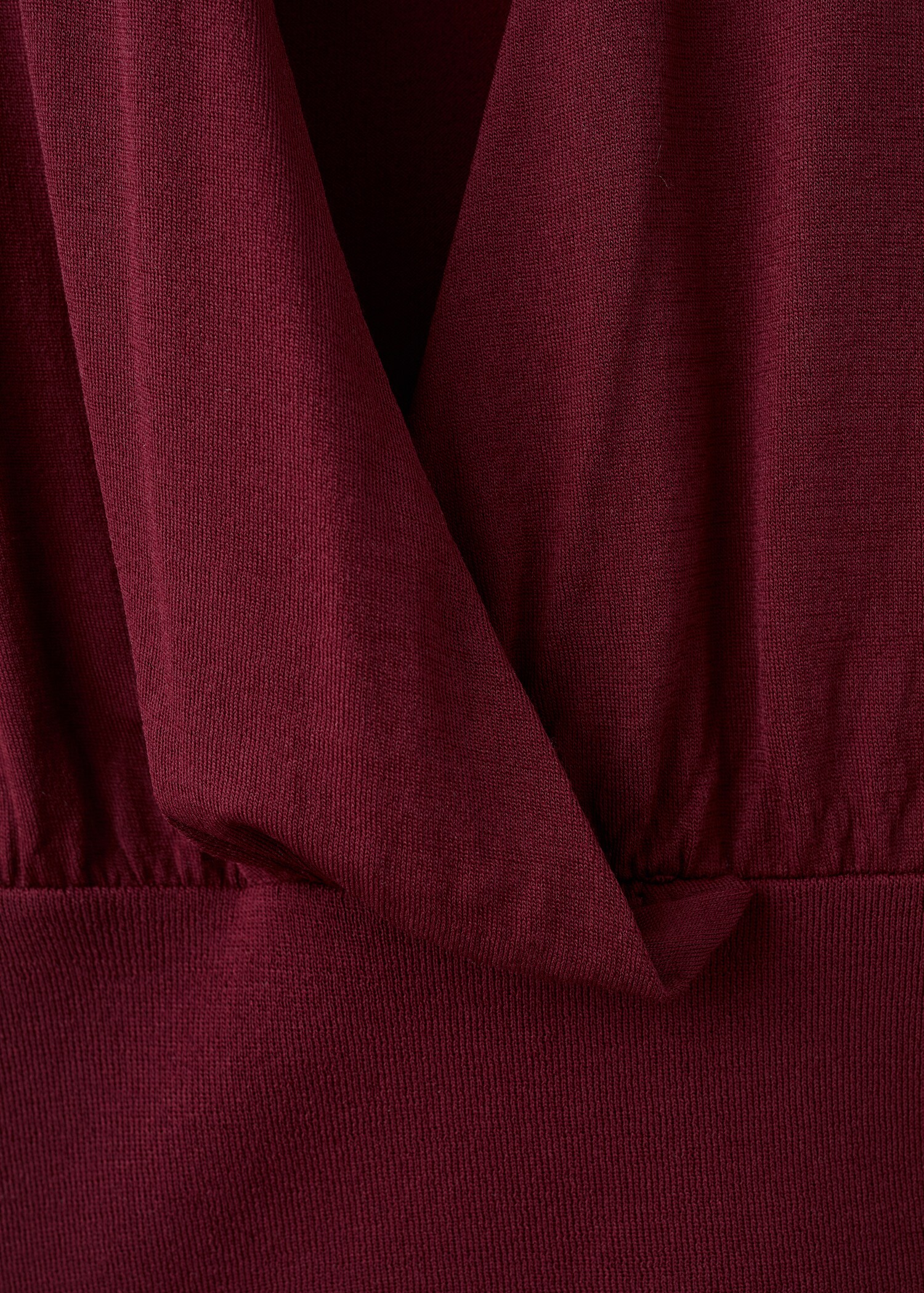V-neck knitted top - Details of the article 8