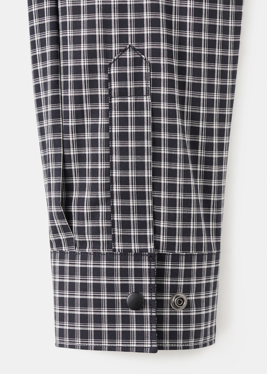 100% cotton relaxed-fit check shirt