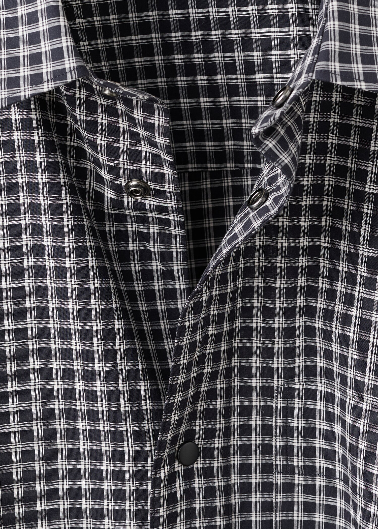 Camisa 100% algodón cuadros relaxed fit - Detalle del artículo 8