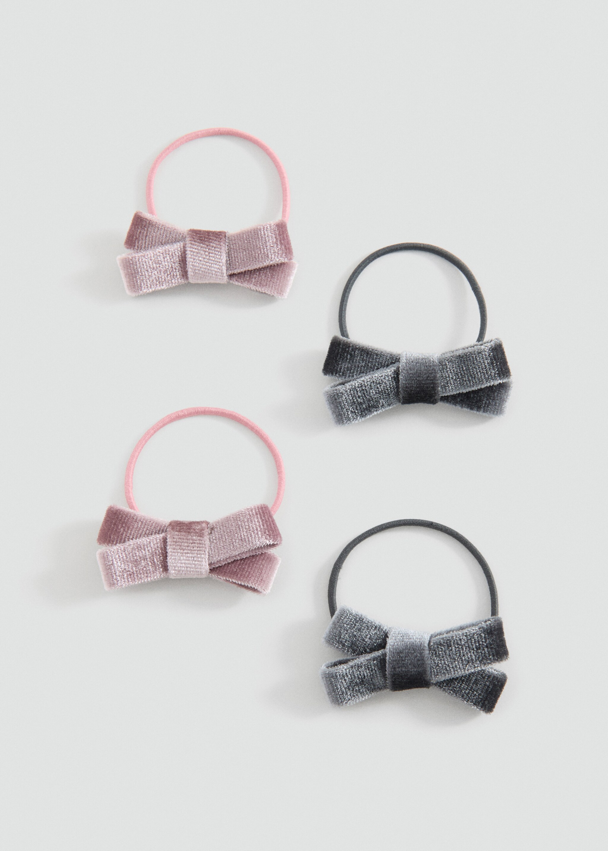 Hair tie minibow - Article without model, Pale Pink. Ref: 17079210-00.