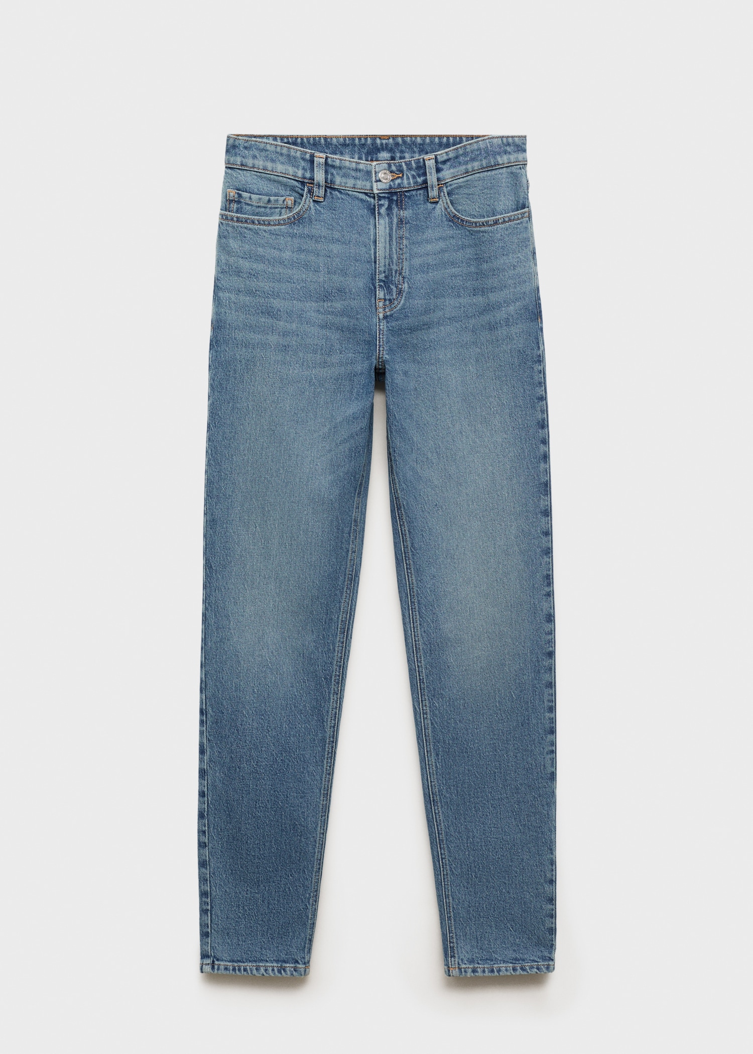 Jeans Newmom confort tiro alto - Artículo sin modelo